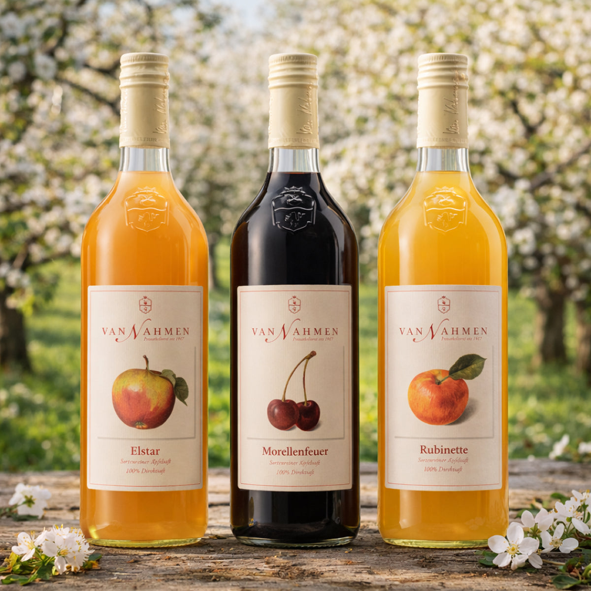 Prémiové džusy a nektary