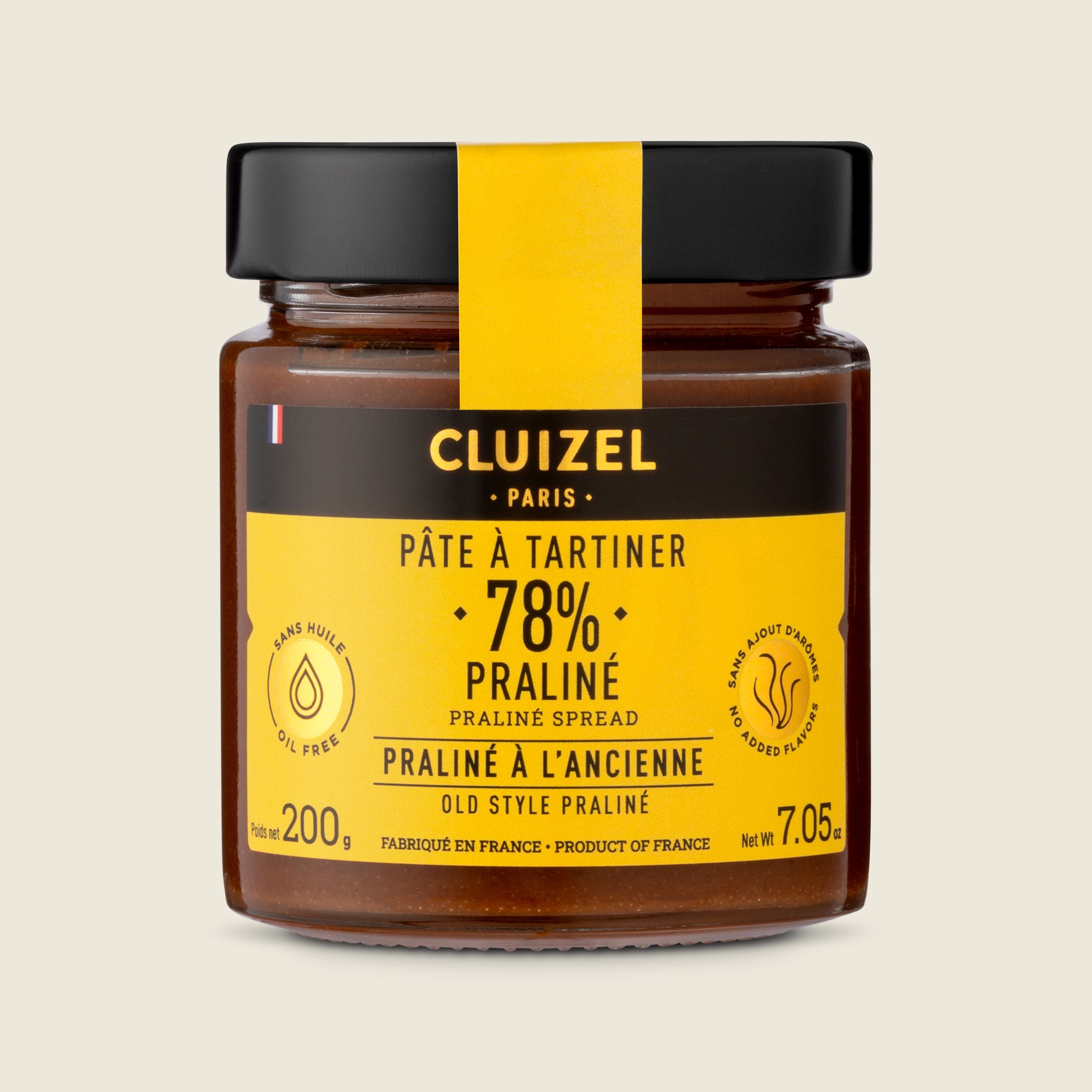 Cluizel Lískoořísková pomazánka Praliné  78%, 200g