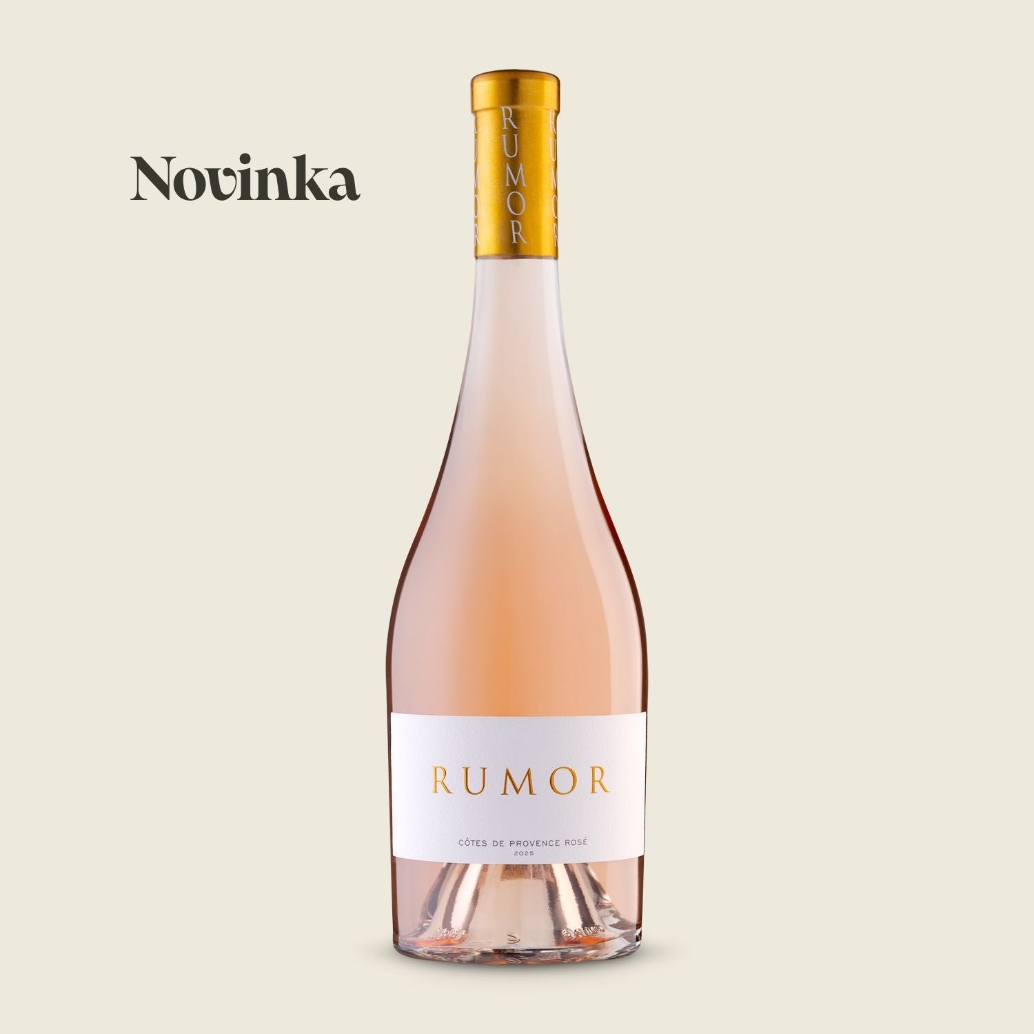 RUMOR CÔTES DE PROVENCE BIO 2025, růžové suché víno, 0,75 l