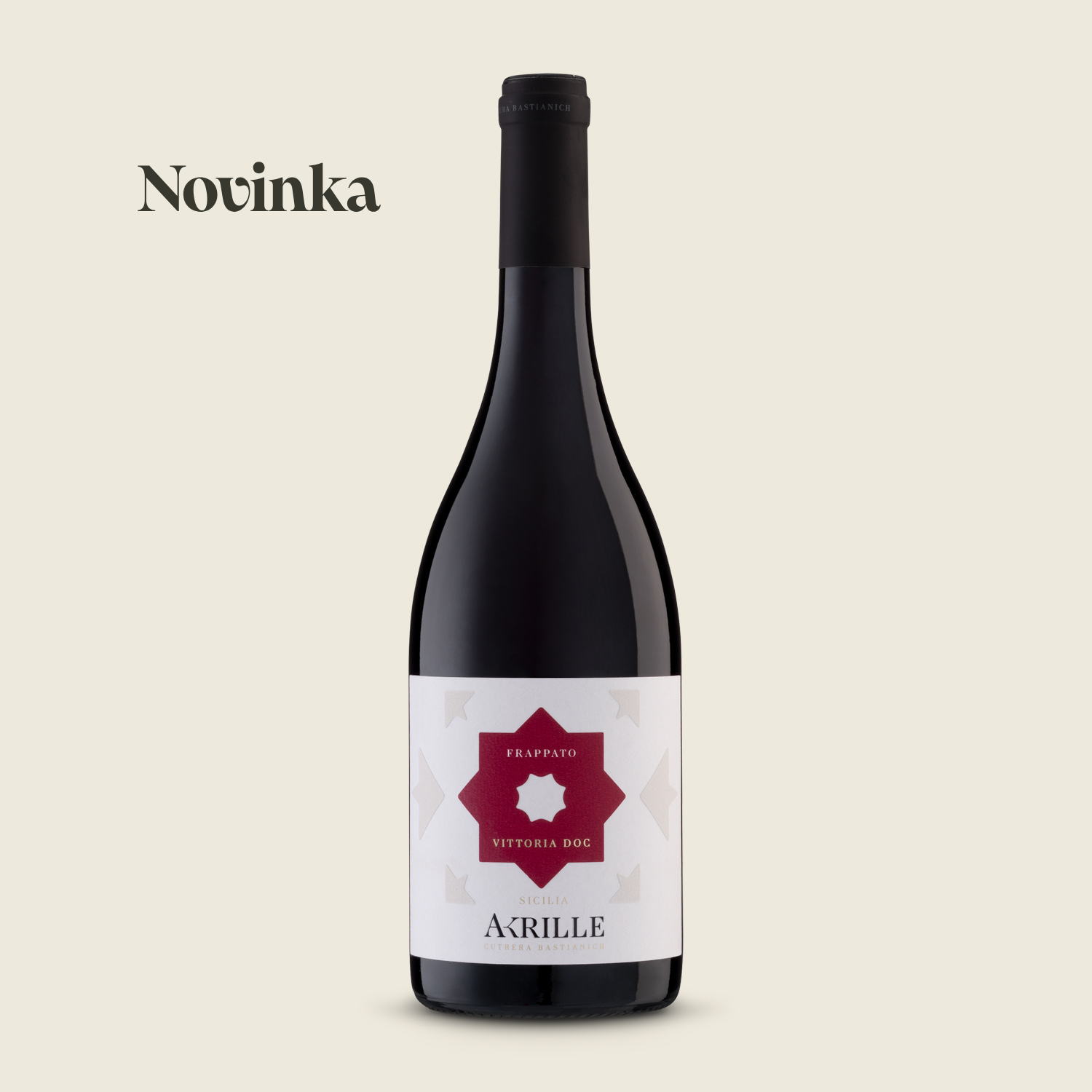 AKRILLE CUTRERA-BASTIANICH VITTORIA DOC FRAPPATO 2024, červené suché víno,  0,75 l