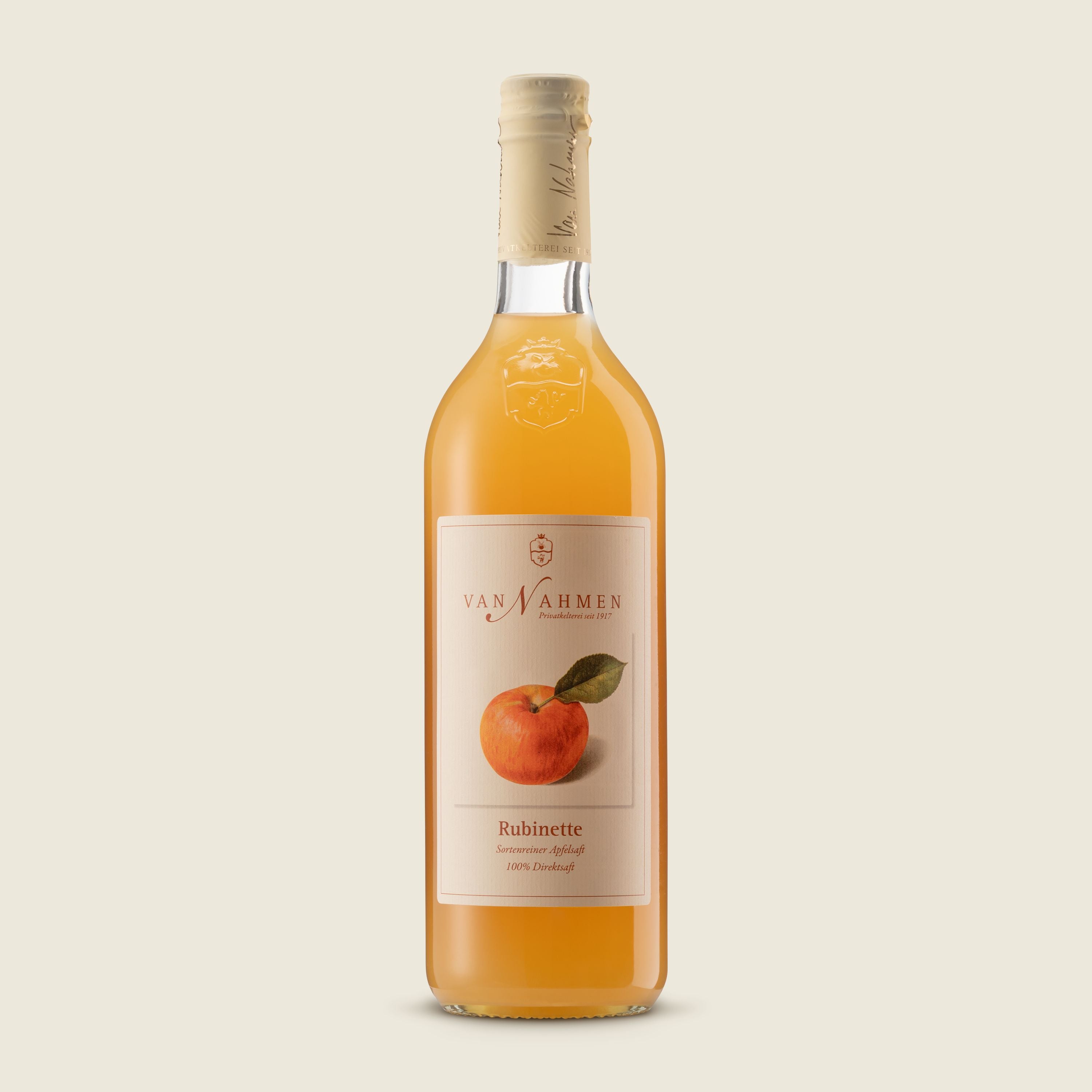 Van Nahmen Jablečná šťáva z odrůdy Rubinette 100%, 750 ml