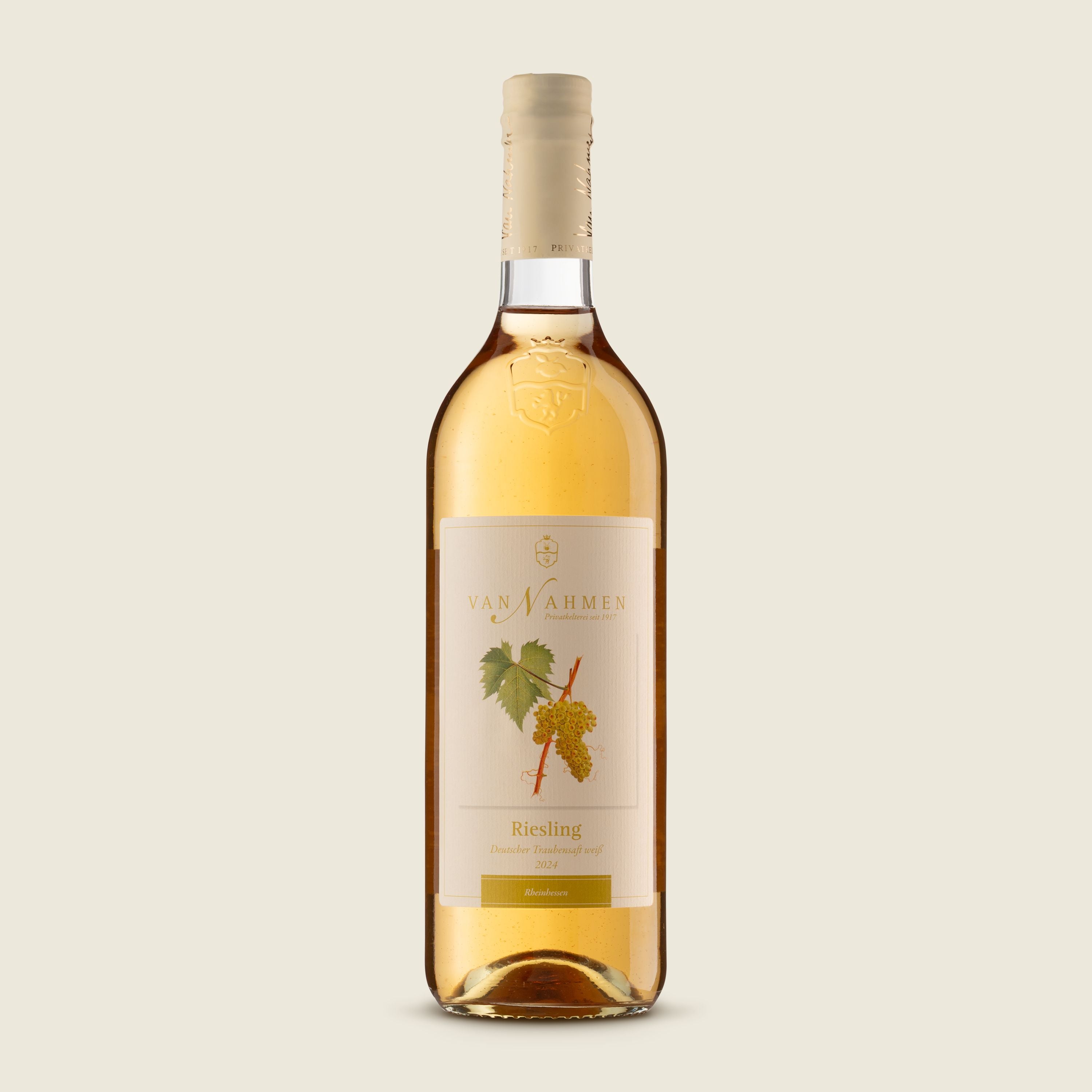 Van Nahmen Šťáva z hroznů odrůdy Riesling 100%, BIO, 750 ml