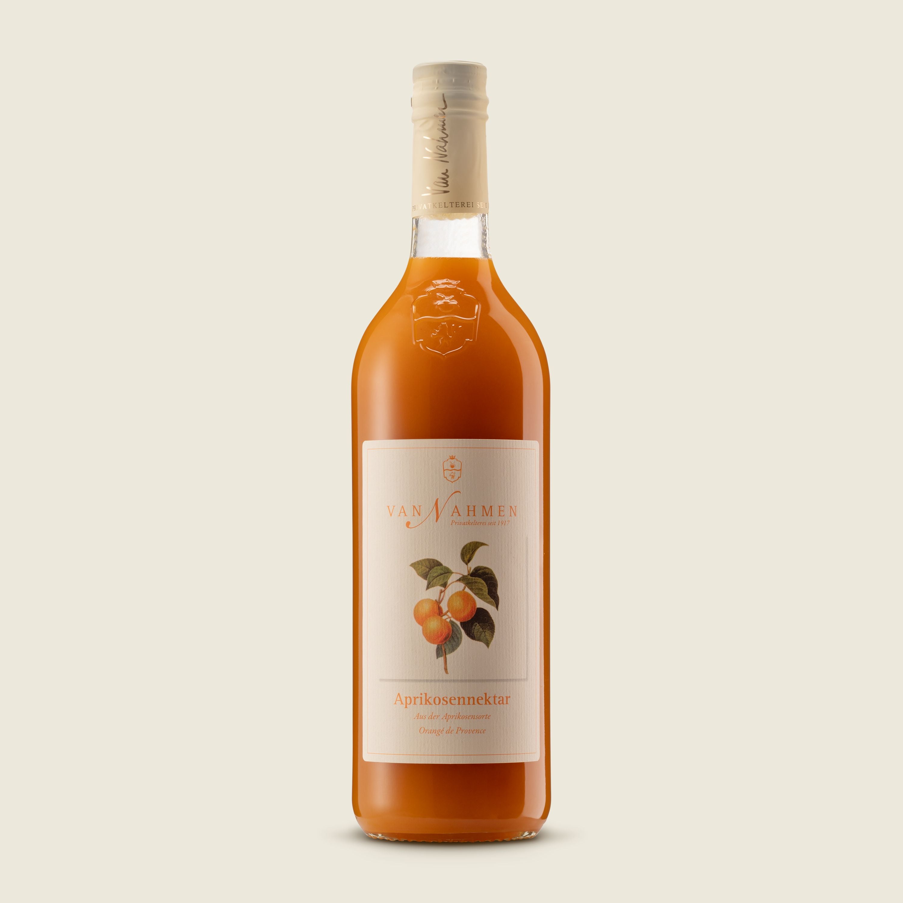 Van Nahmen Nektar z meruněk odrůdy Orange de Provence , 750 ml