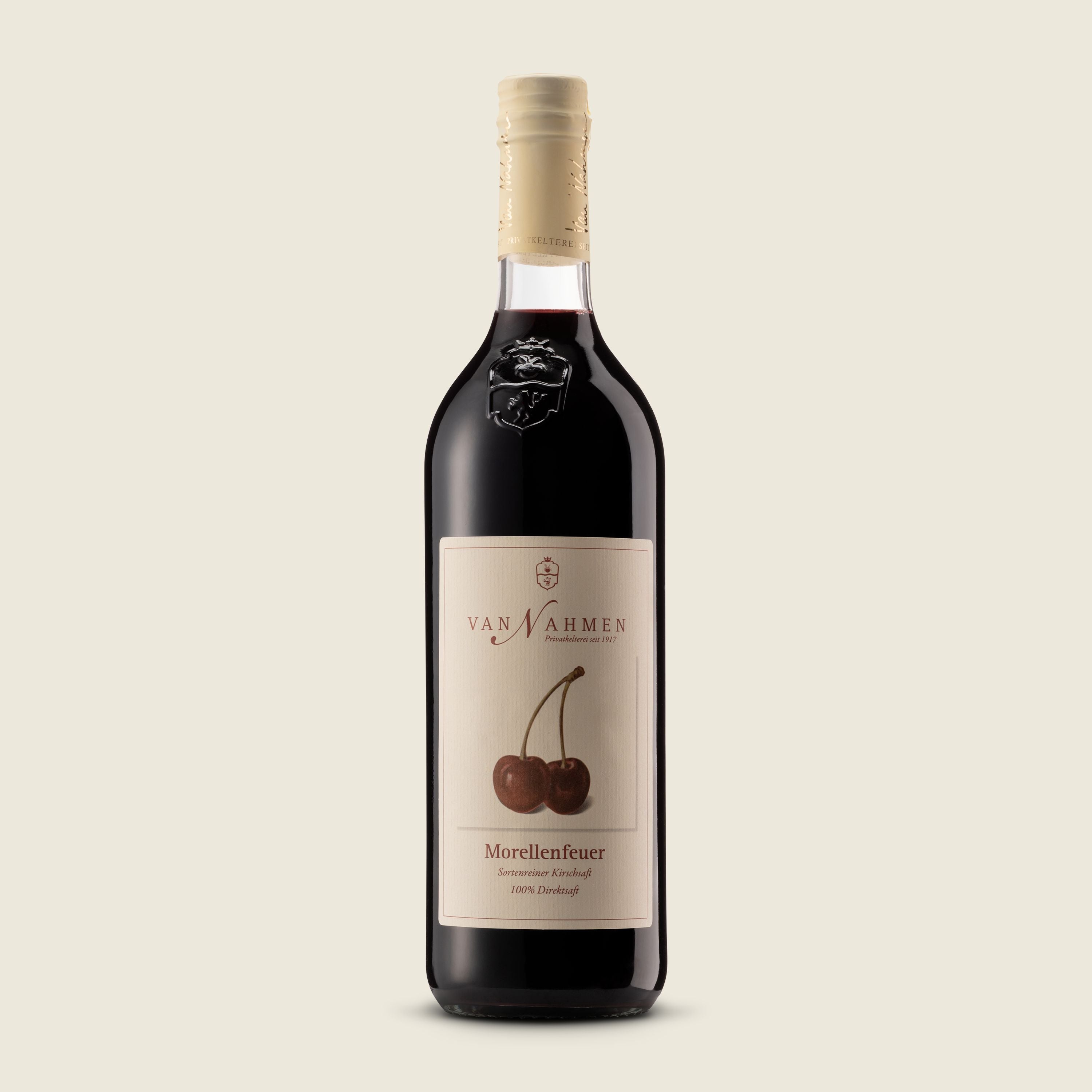 Van Nahmen Višňová  šťáva z odrůdy Morella 100%, 750 ml