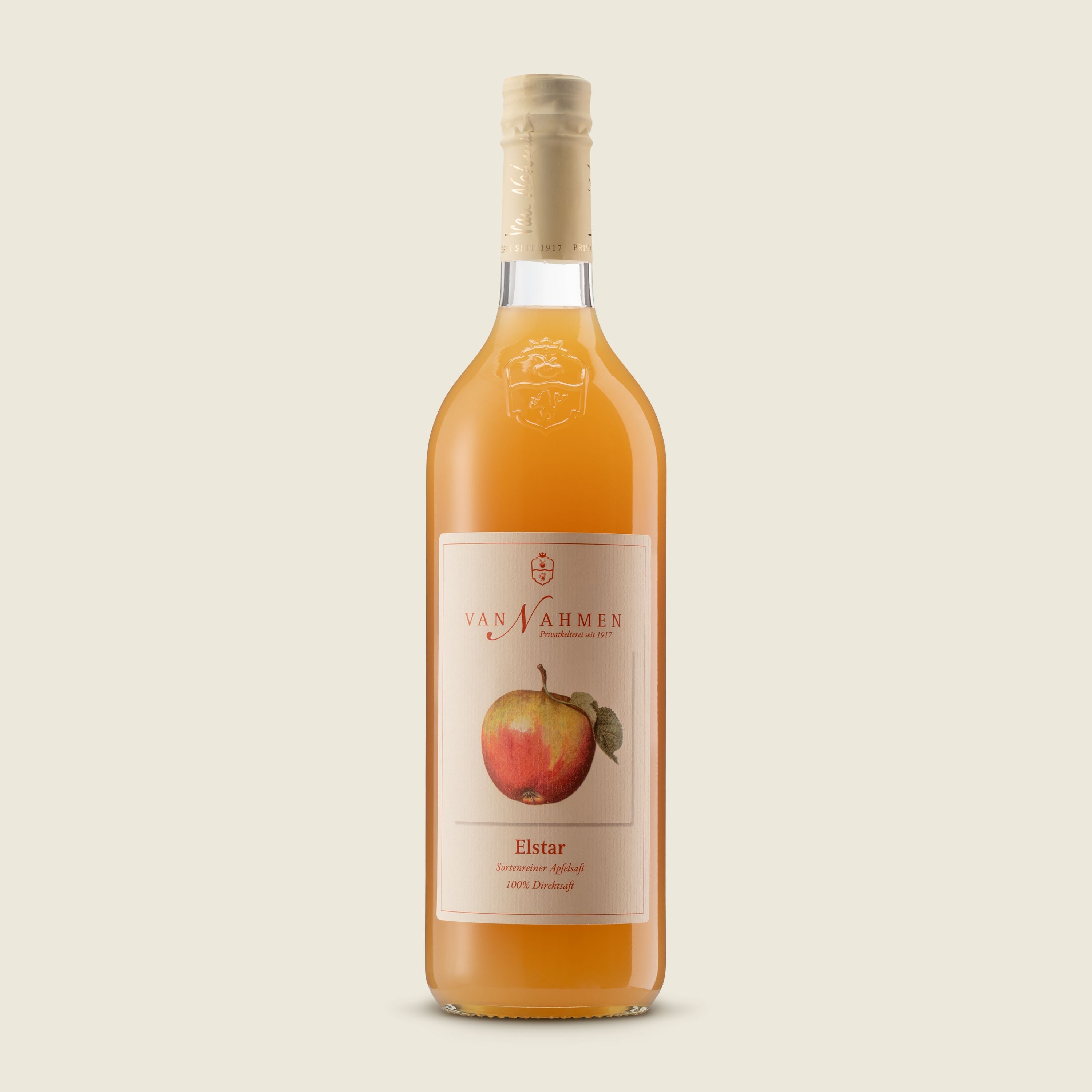 Van Nahmen Jablečná šťáva z odrůdy Elstar 100%, BIO, 750ml