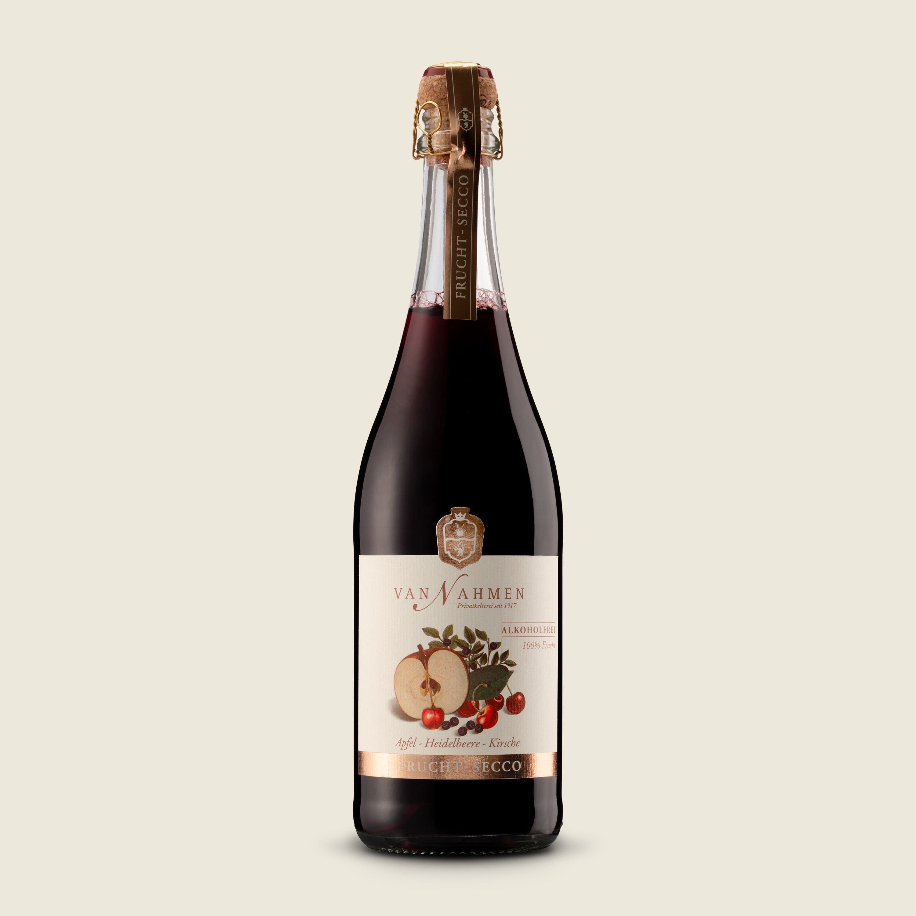 Van Nahmen Ovocné secco jablko,borůvka,višeň, 750ml