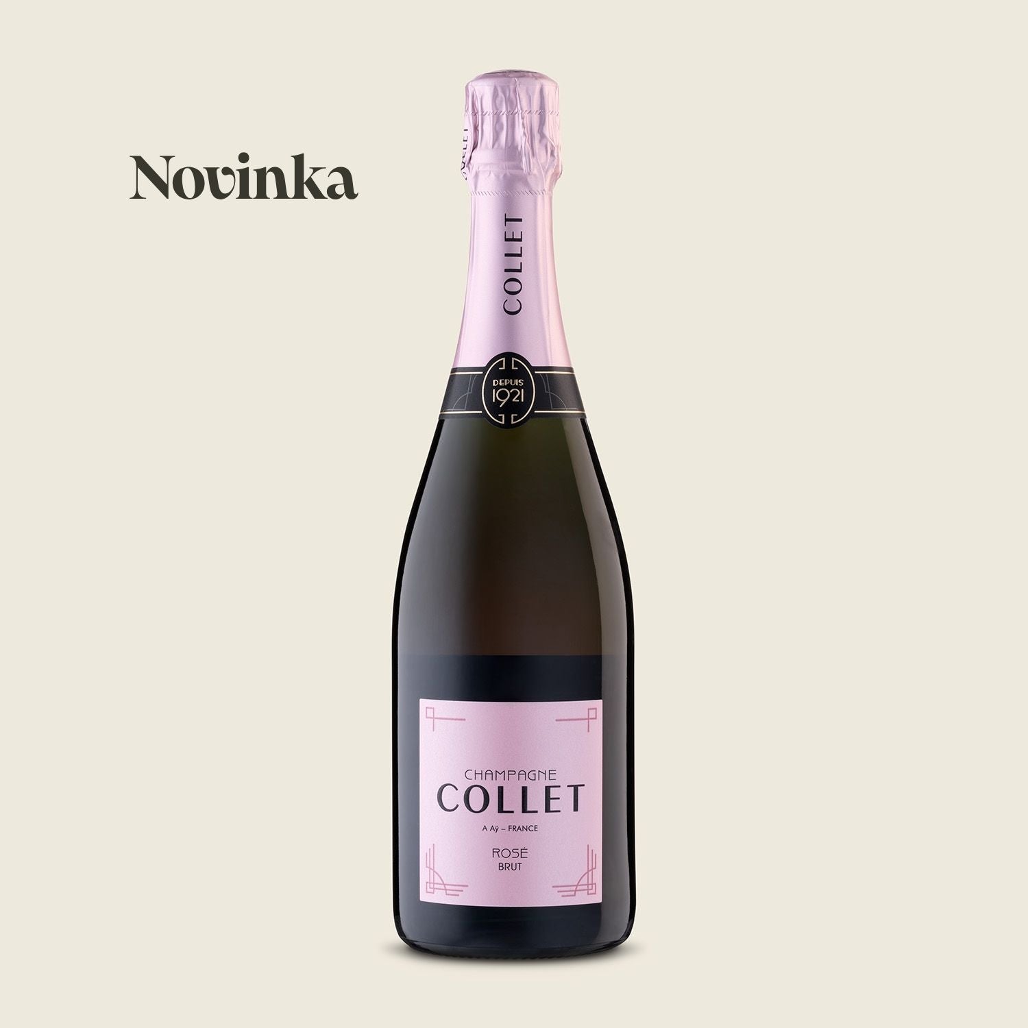 Collet ROSE BRUT, champagne