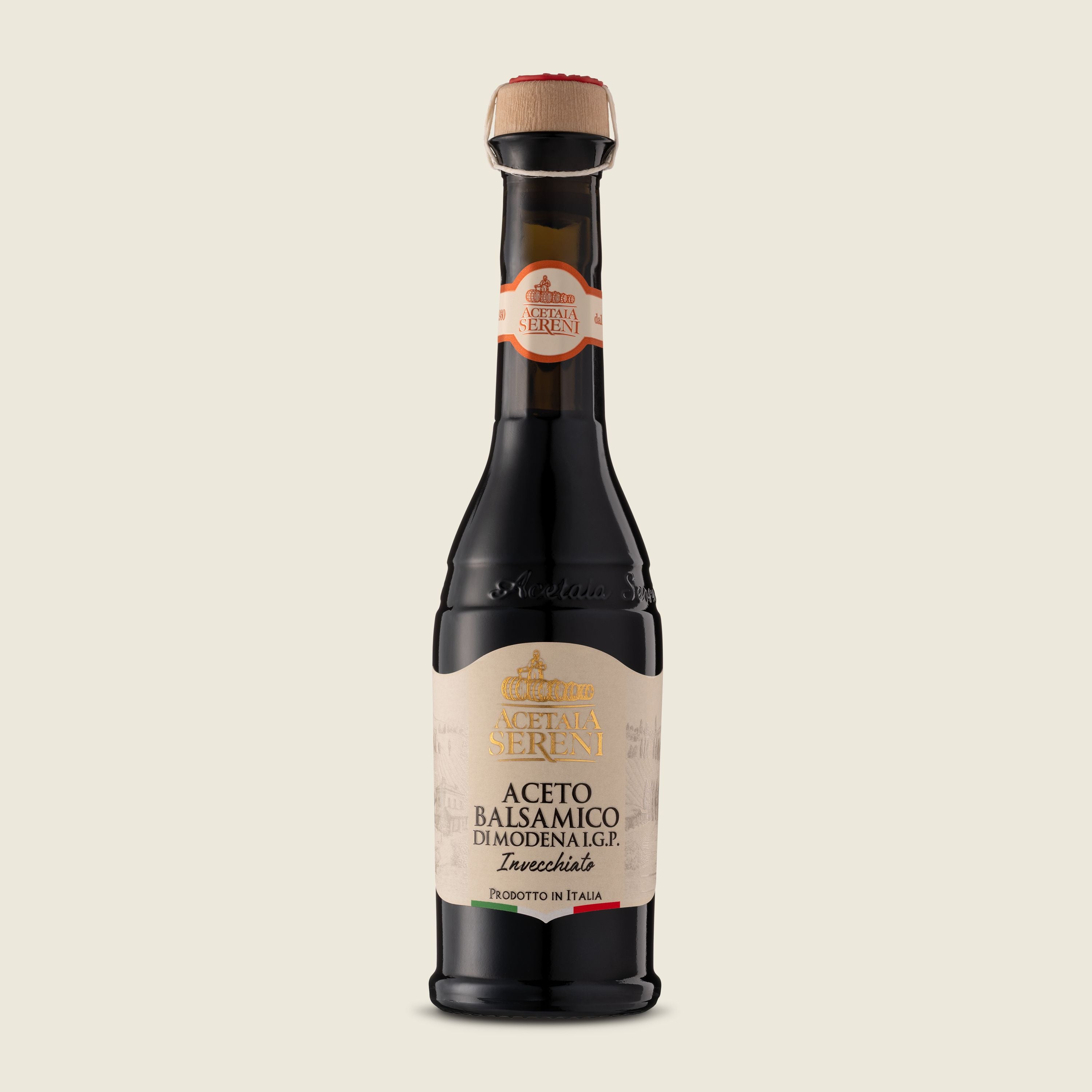 Acetaia Sereni  Balzamikový ocet z Modeny stařený - biłá etiketa, 250ml