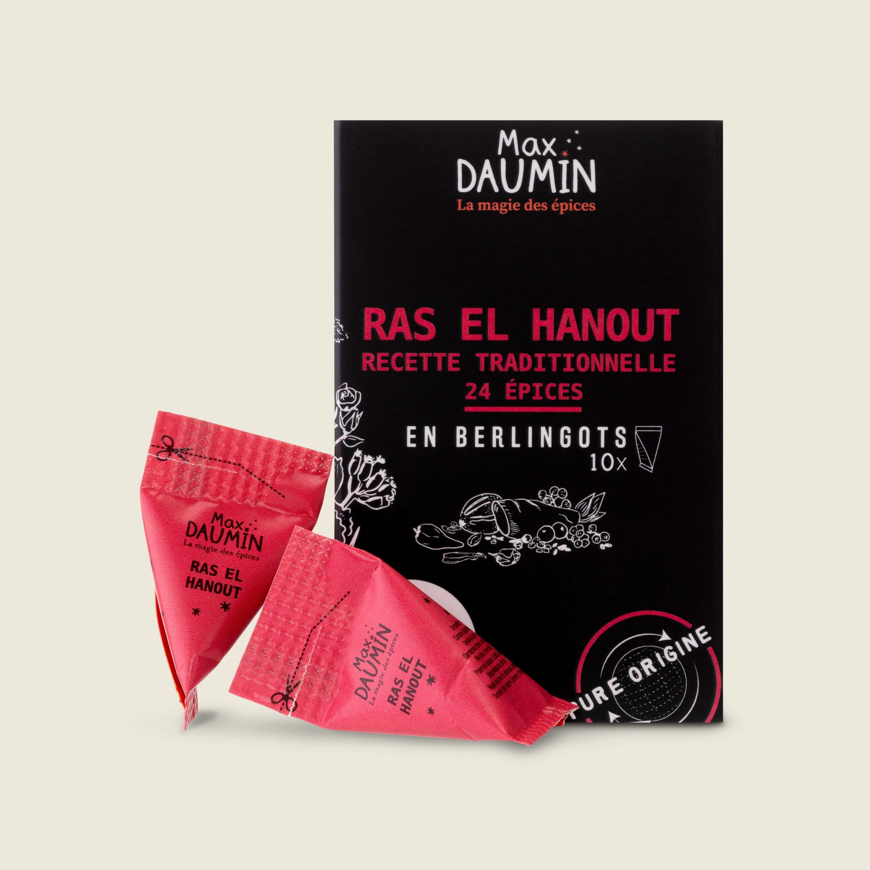 Max Daumin Ras El Hanout, směs koření z 24 ingrediencí v malých sáčcích
