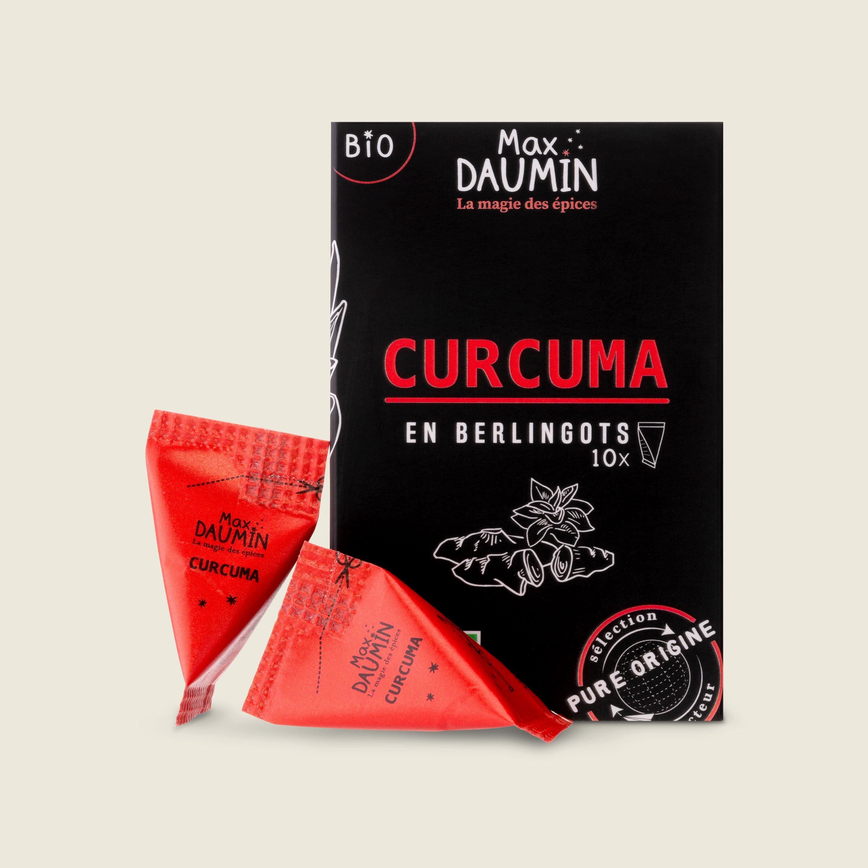 Max Daumin Kurkuma z Madagaskaru v malých sáčcích, BIO