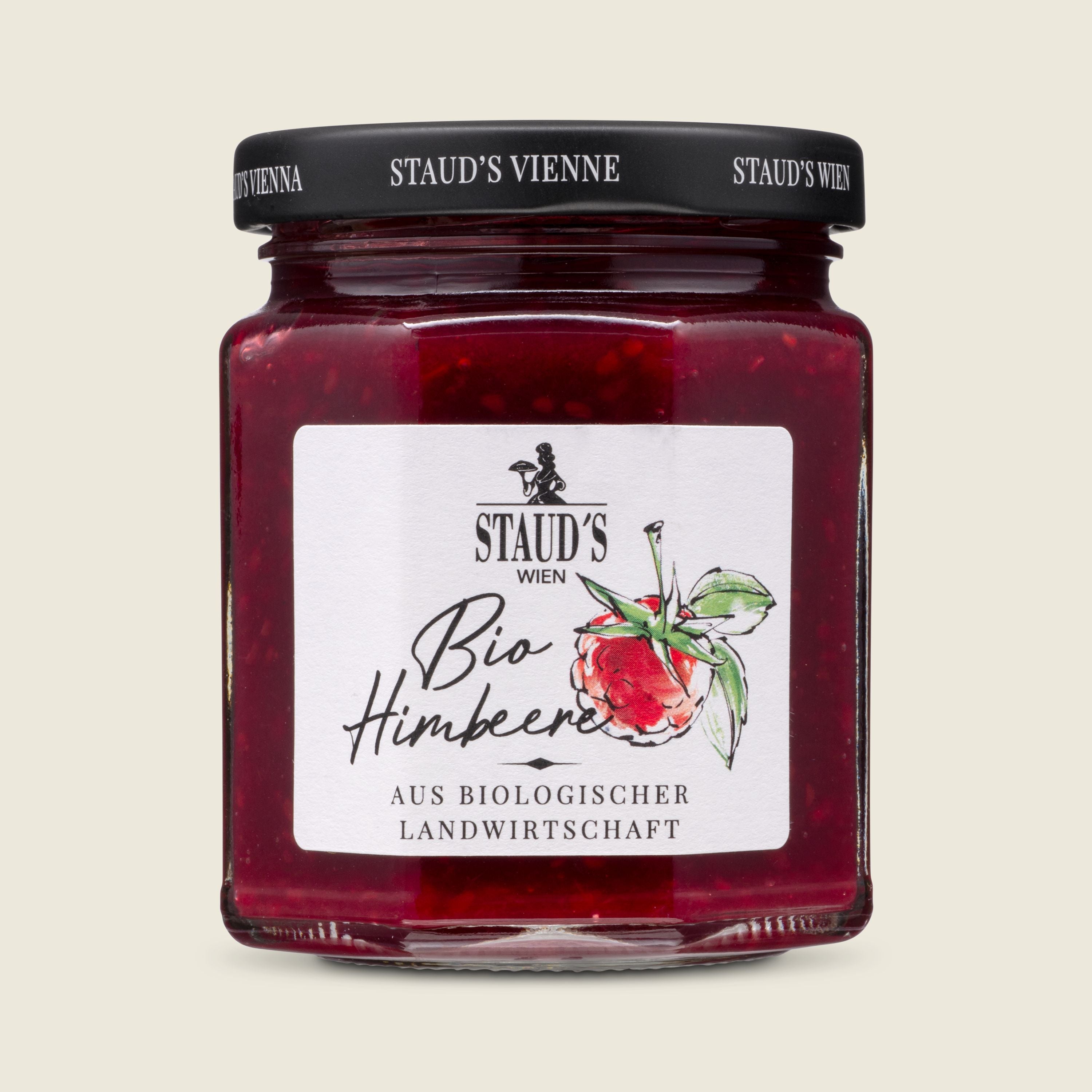 Staud's Malinový džem s obsahem ovoce 70%,  BIO, 250g