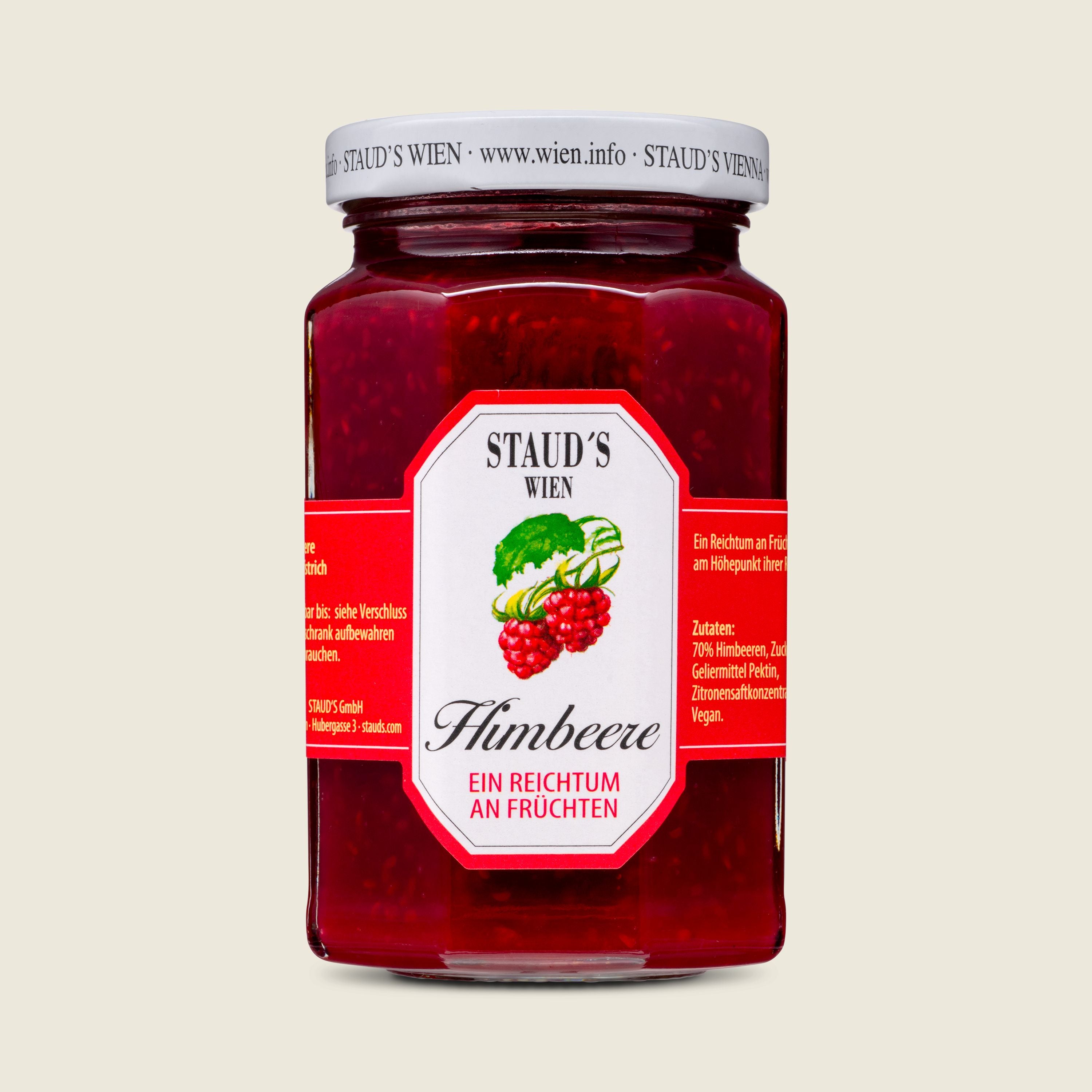 Staud's Džem z malin s obsahem ovoce 70%, 250g