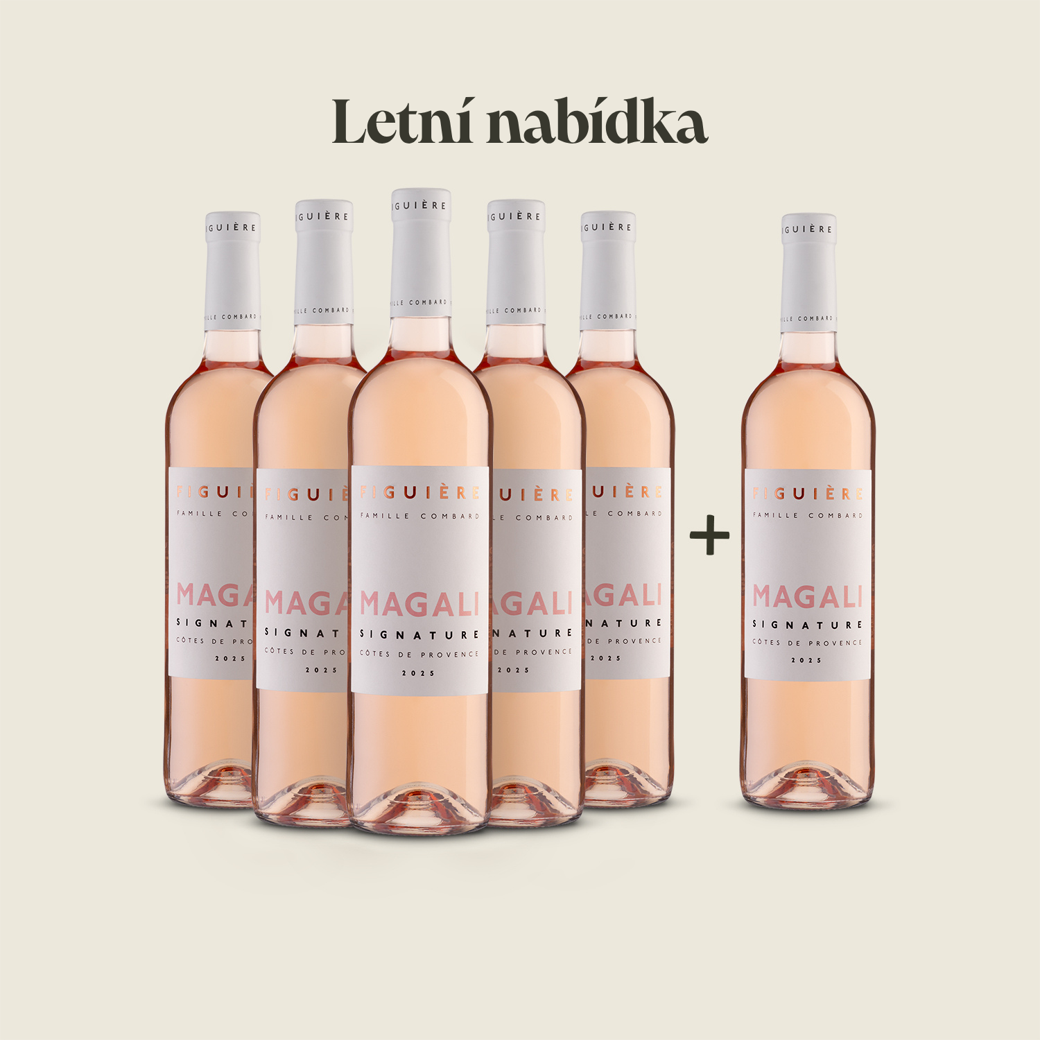 Kolekce 6x 0,75 l francouzských růžových vín  5+1 ZDARMA