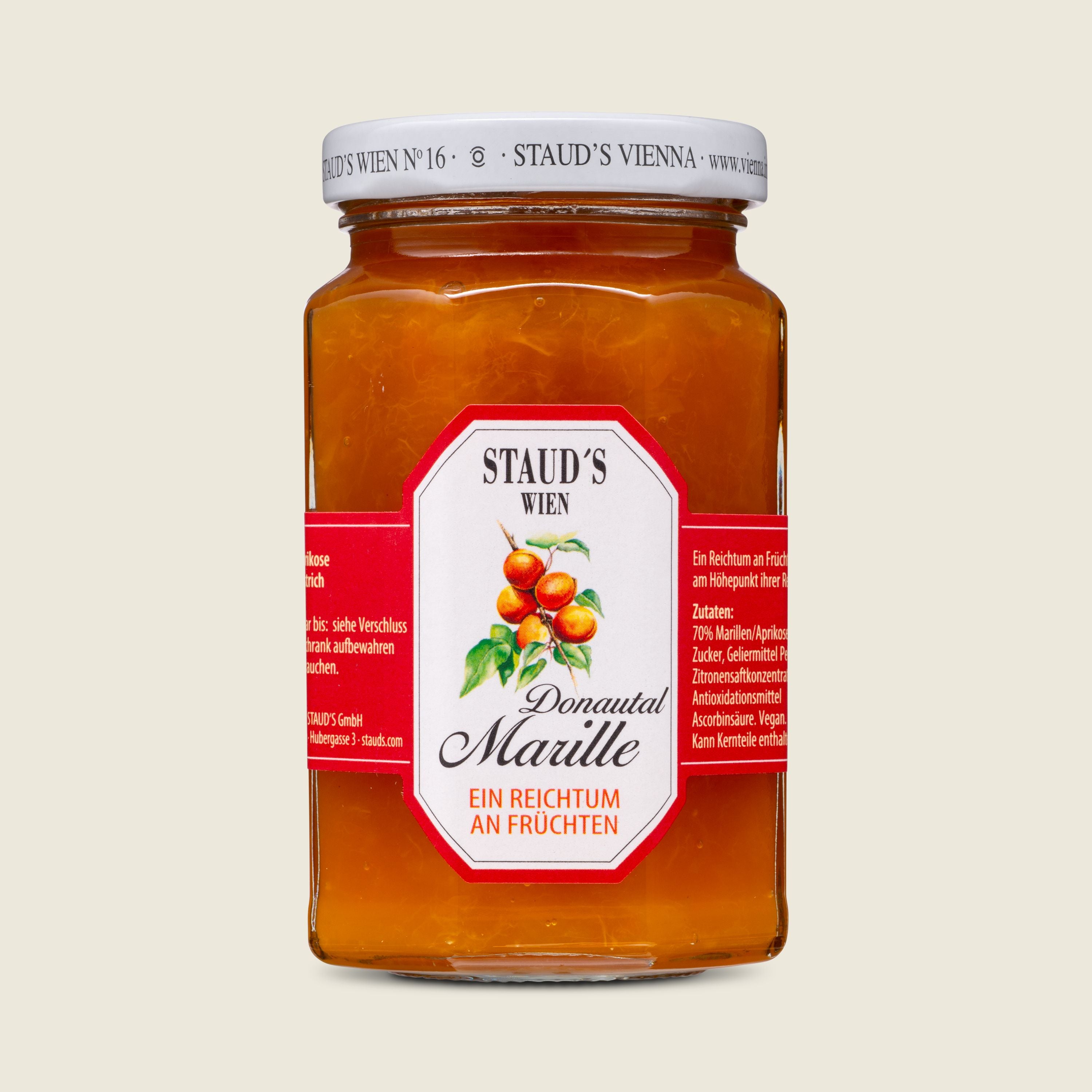Staud's Džem z meruněk z Podunají s obsahem ovoce 70%, 250g