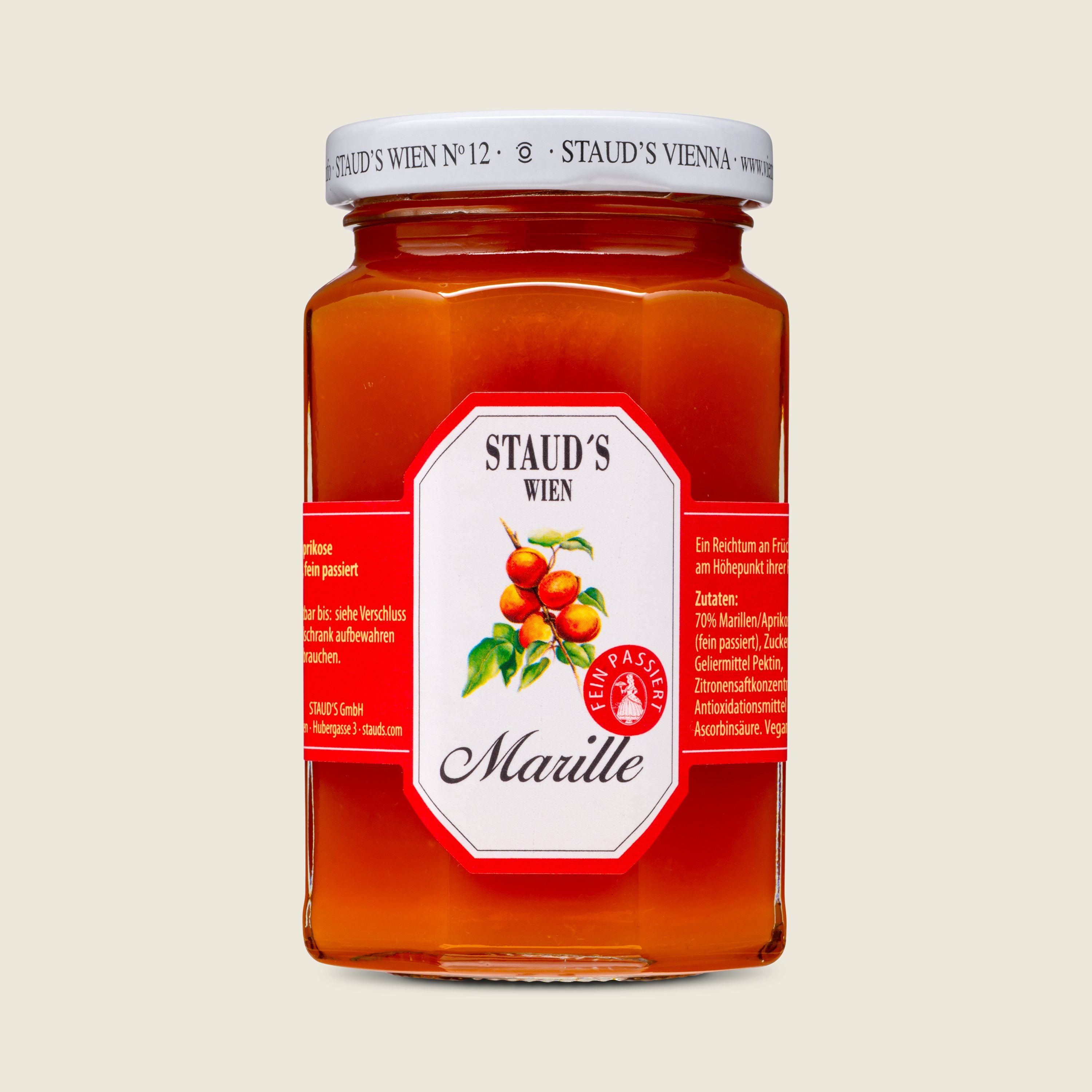 Staud's Meruňkový džem jemně pasírovaný s obsahem ovoce 70%, 250g
