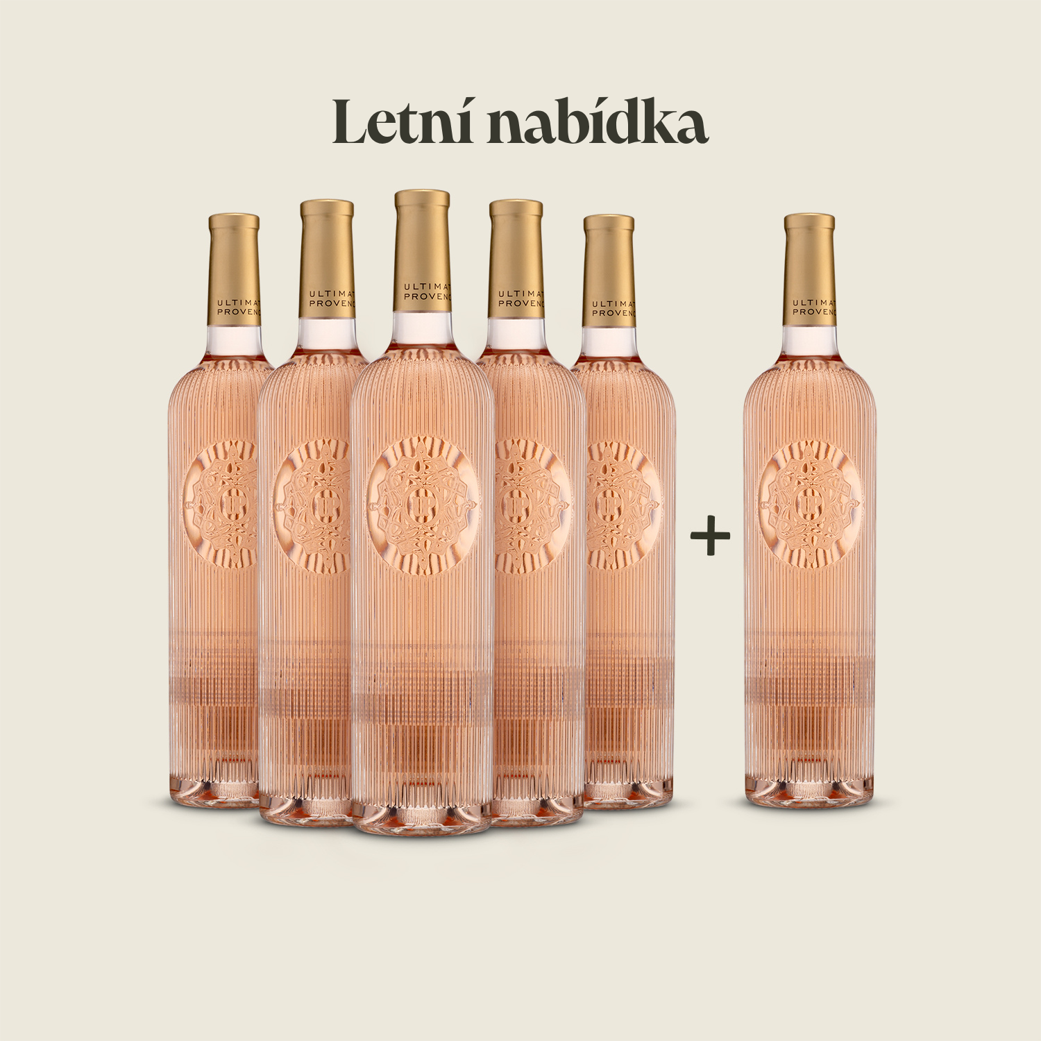 Kolekce 6x 0,75 l francouzských růžových vín  5+1 ZDARMA
