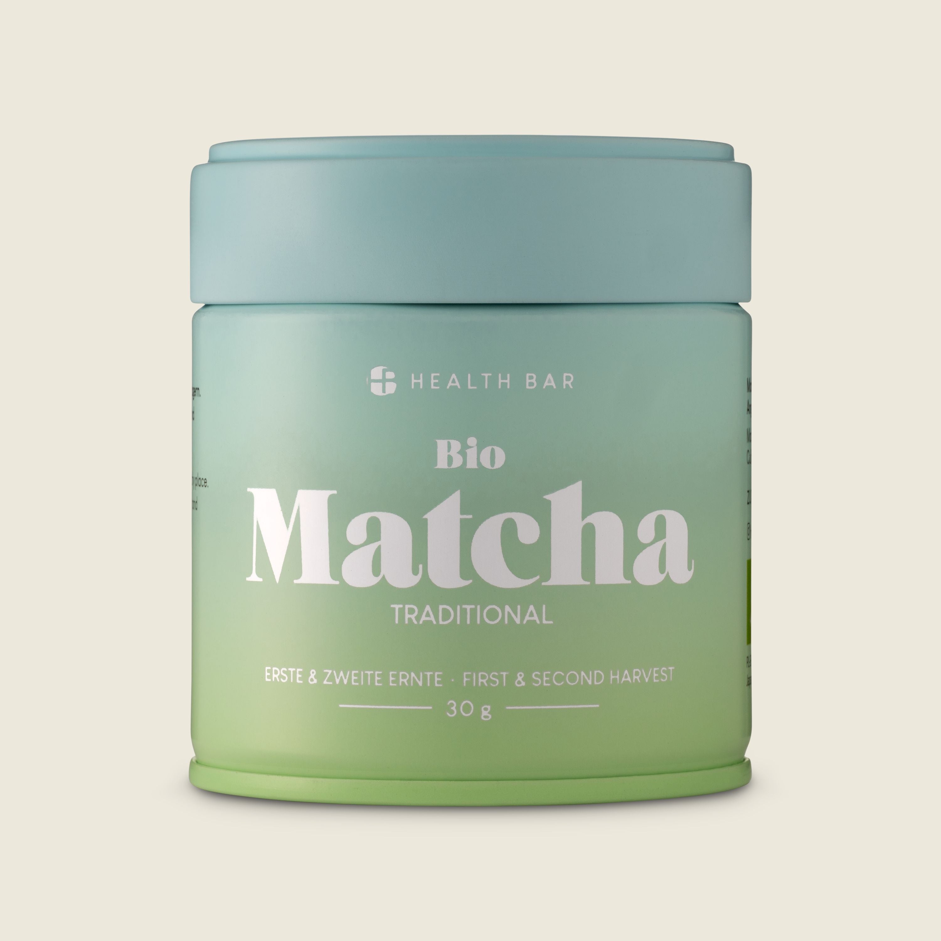 Health Bar Matcha Tea Traditional, BIO