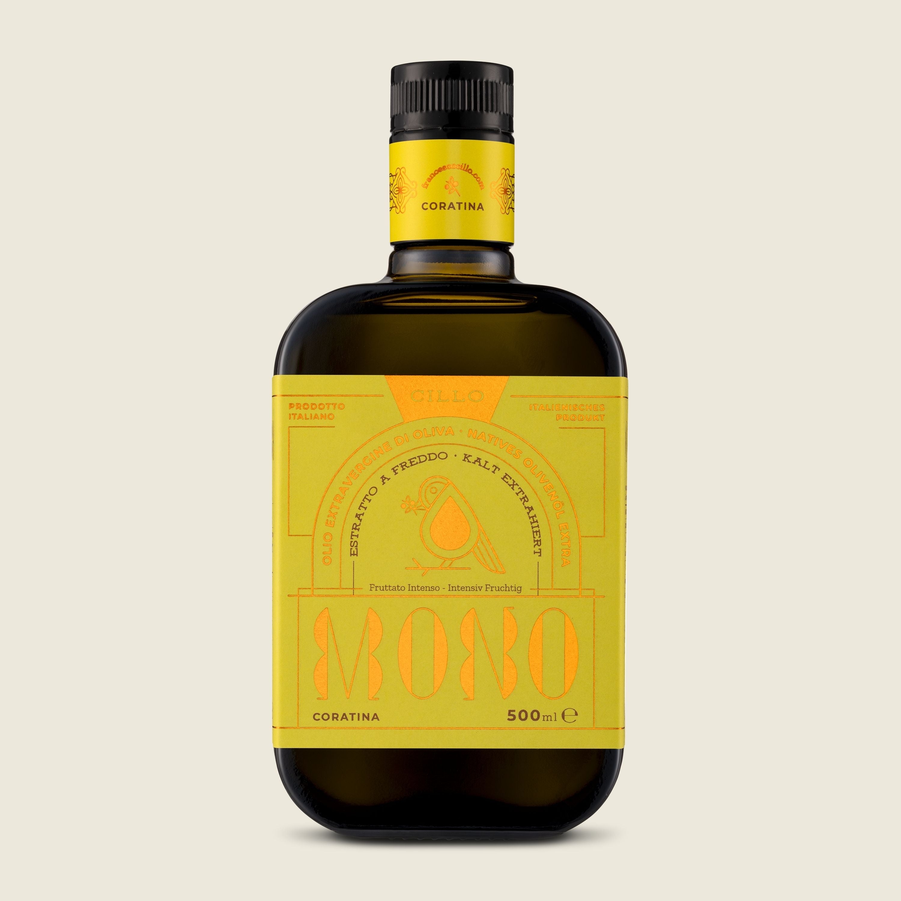 Francesco Cillo Extra panenský olivový olej Coratina  - 500 ml