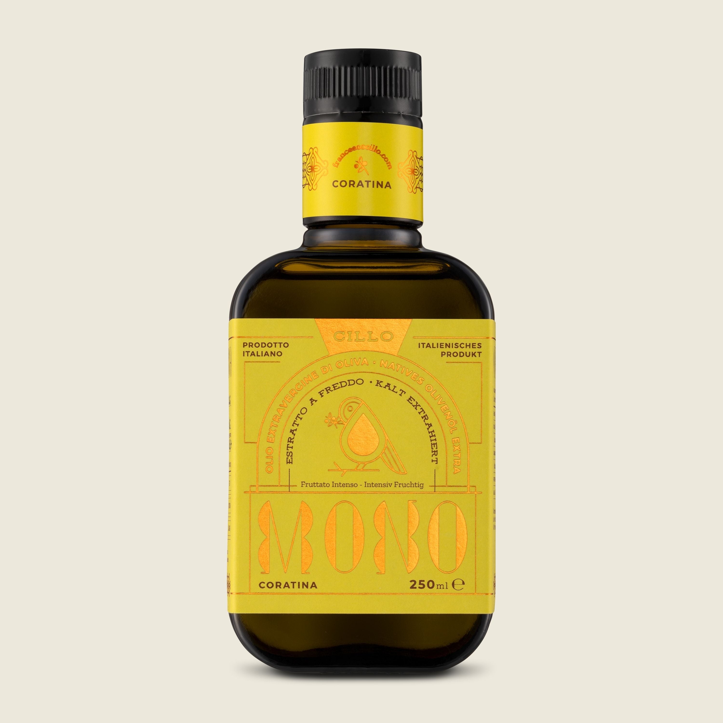 Francesco Cillo Extra panenský olivový olej Coratina  - 250 ml