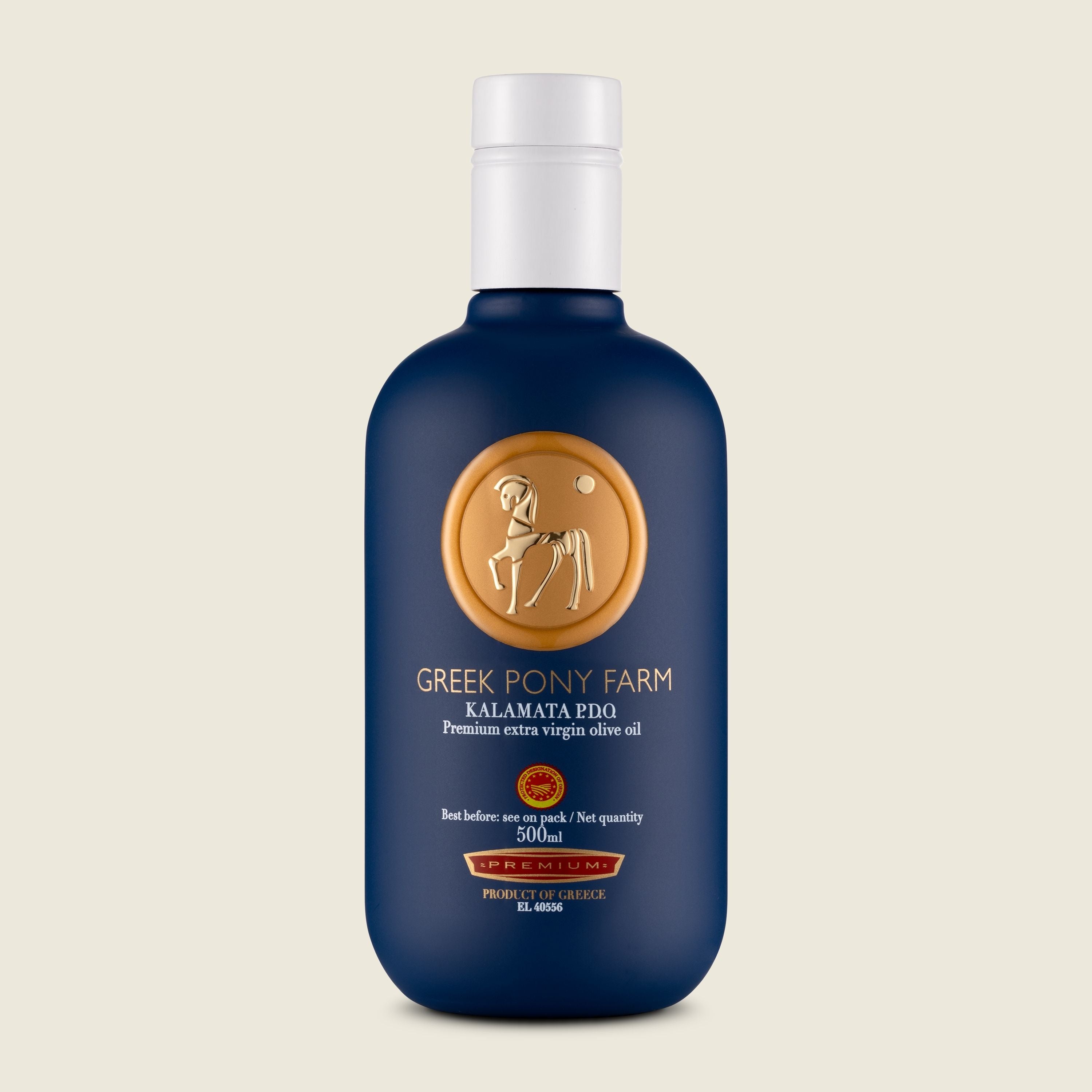 Greek Pony Pharm Extra panenský olivový olej Kalamata PDO, 500 ml