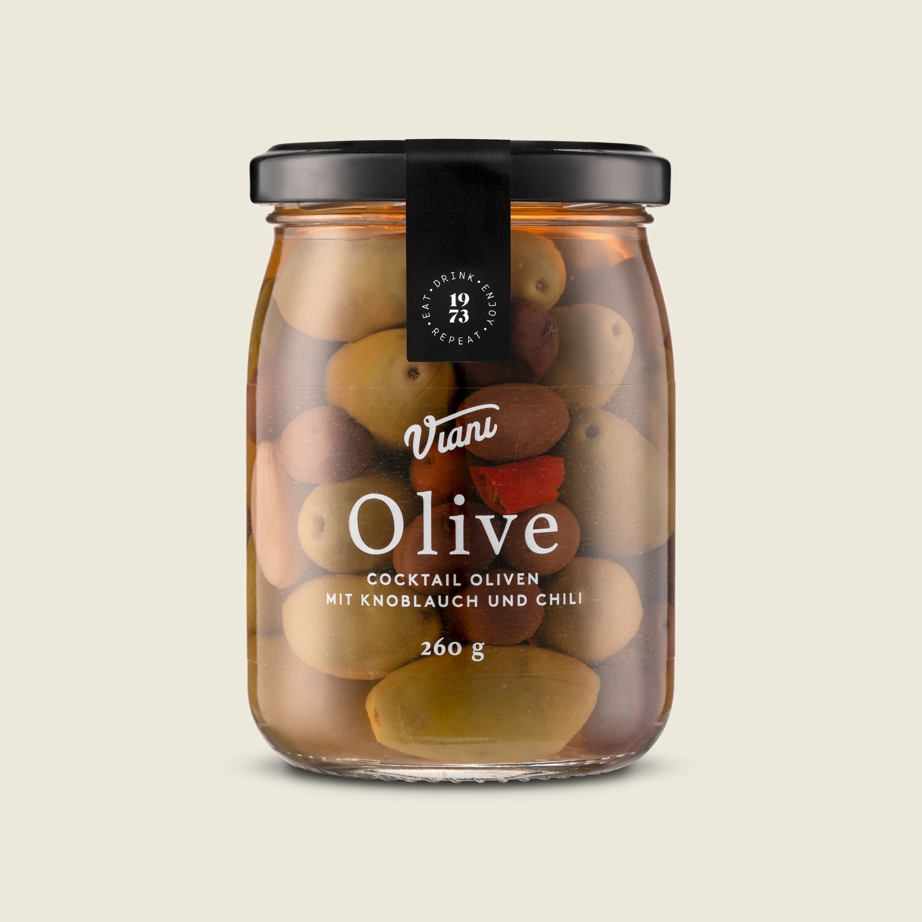 Viani Olivy s česnekem a chilli