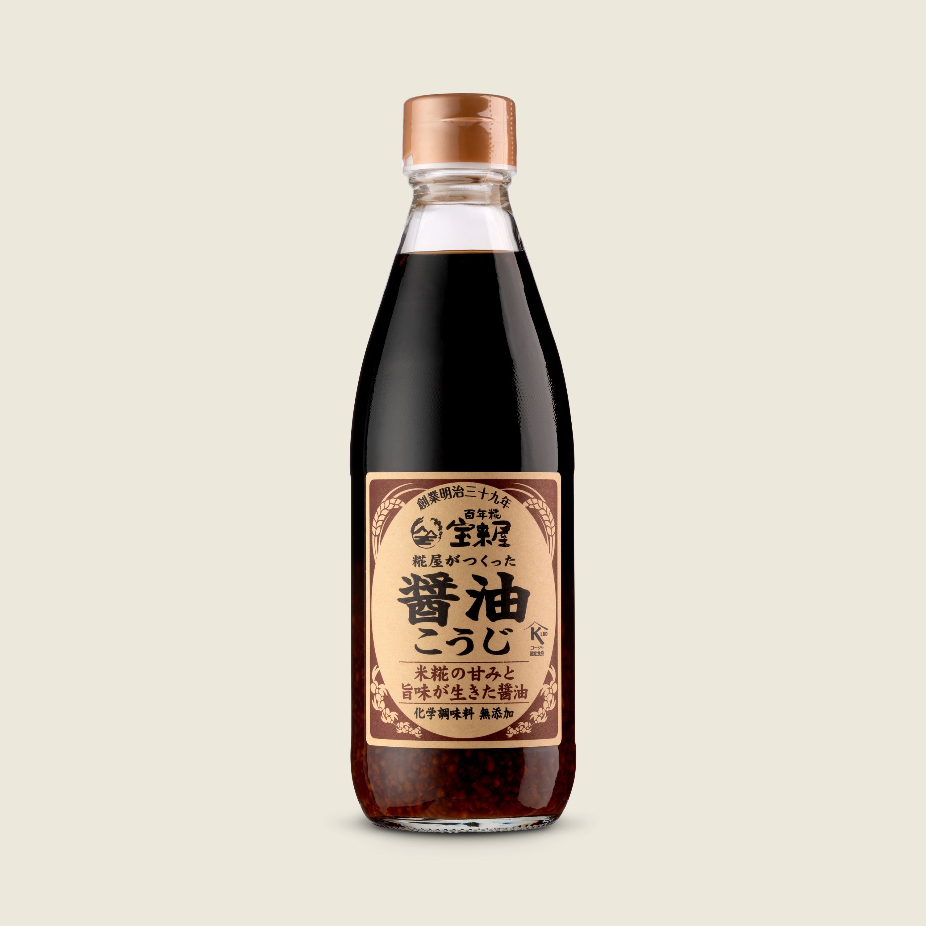 Horaiya Honten Sójová omáčka fermentovaná koji, 340 ml