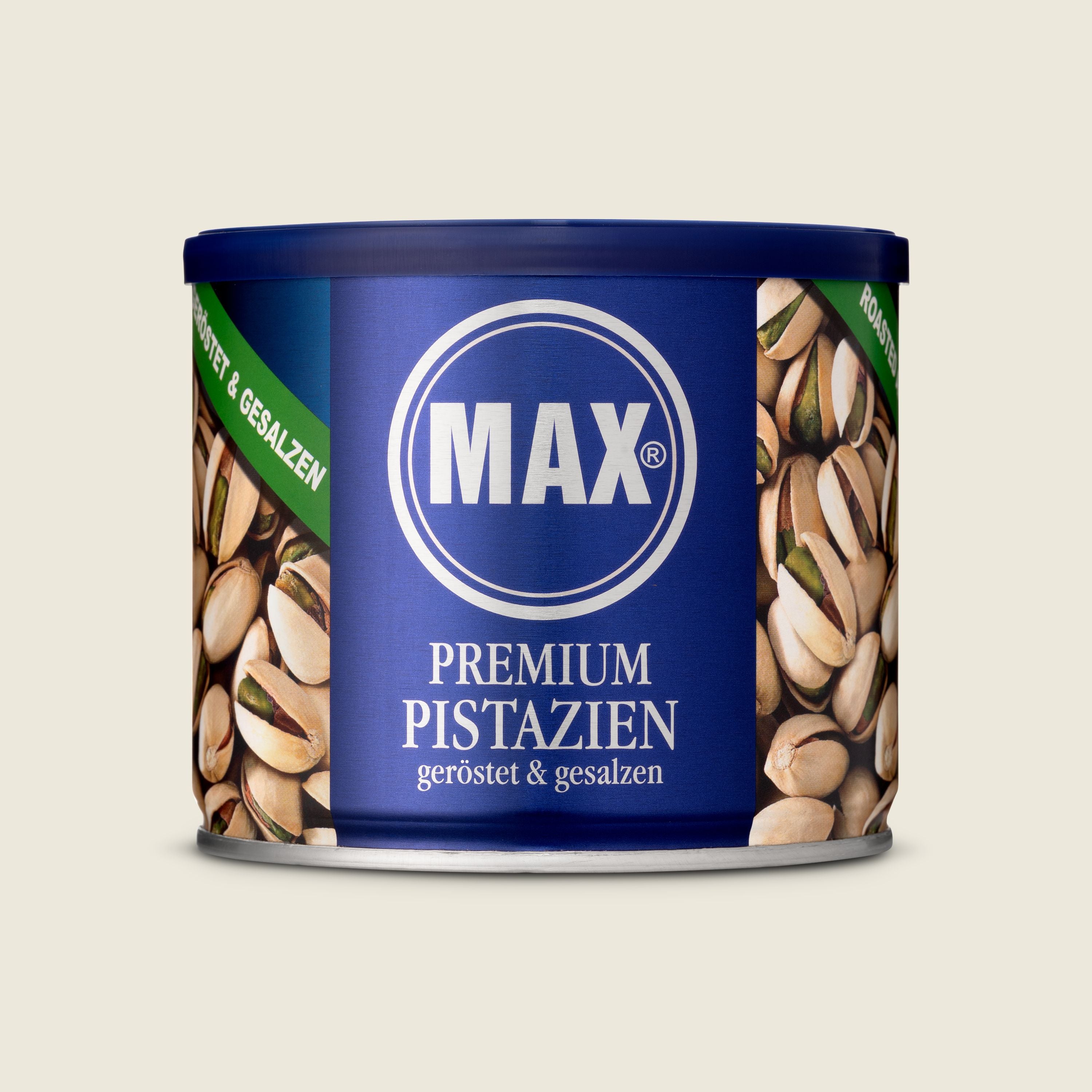 Max Kiene Prémiové pistácie pražené a solené, 225g
