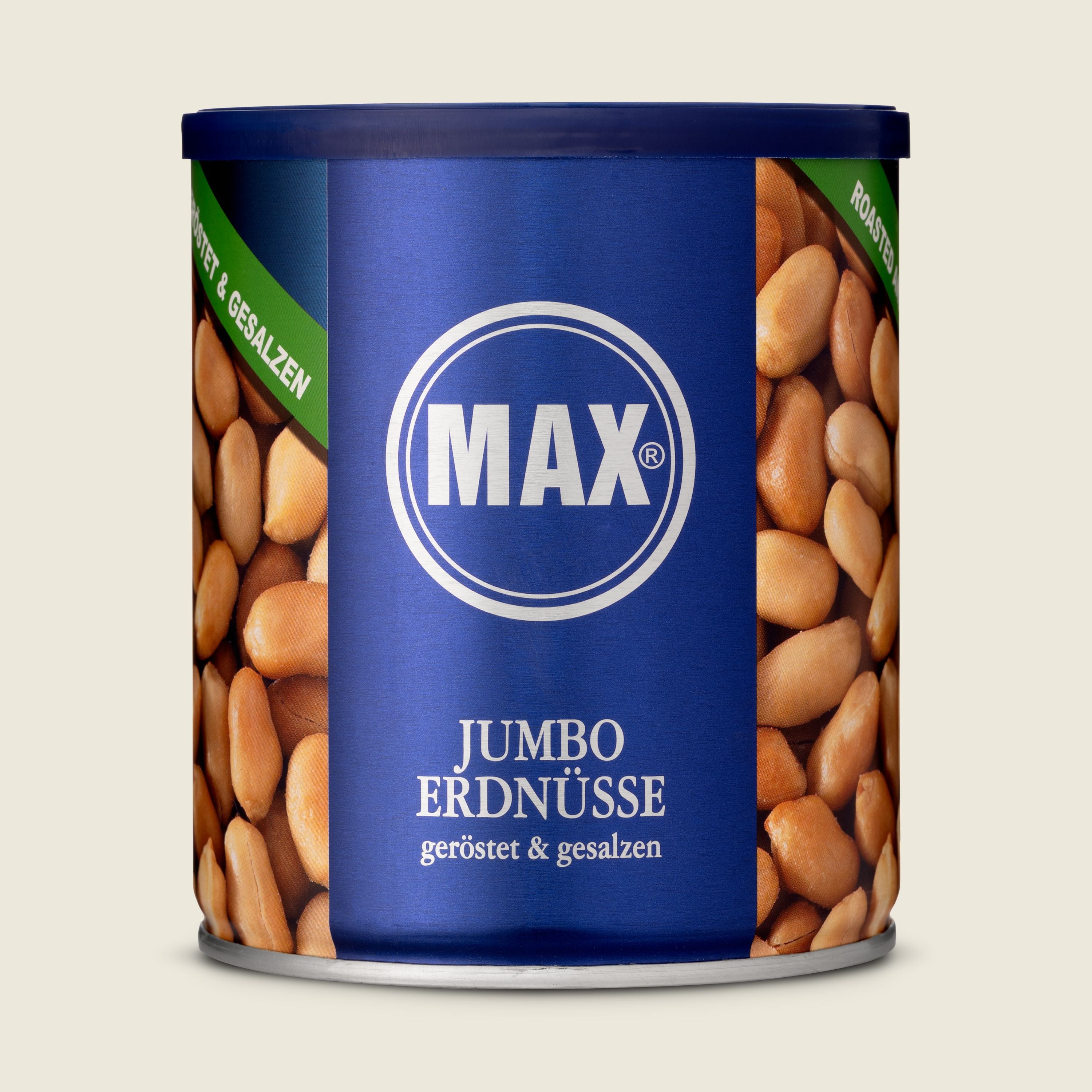Max Kiene Jumbo arašídy pražené a solené, 450 g