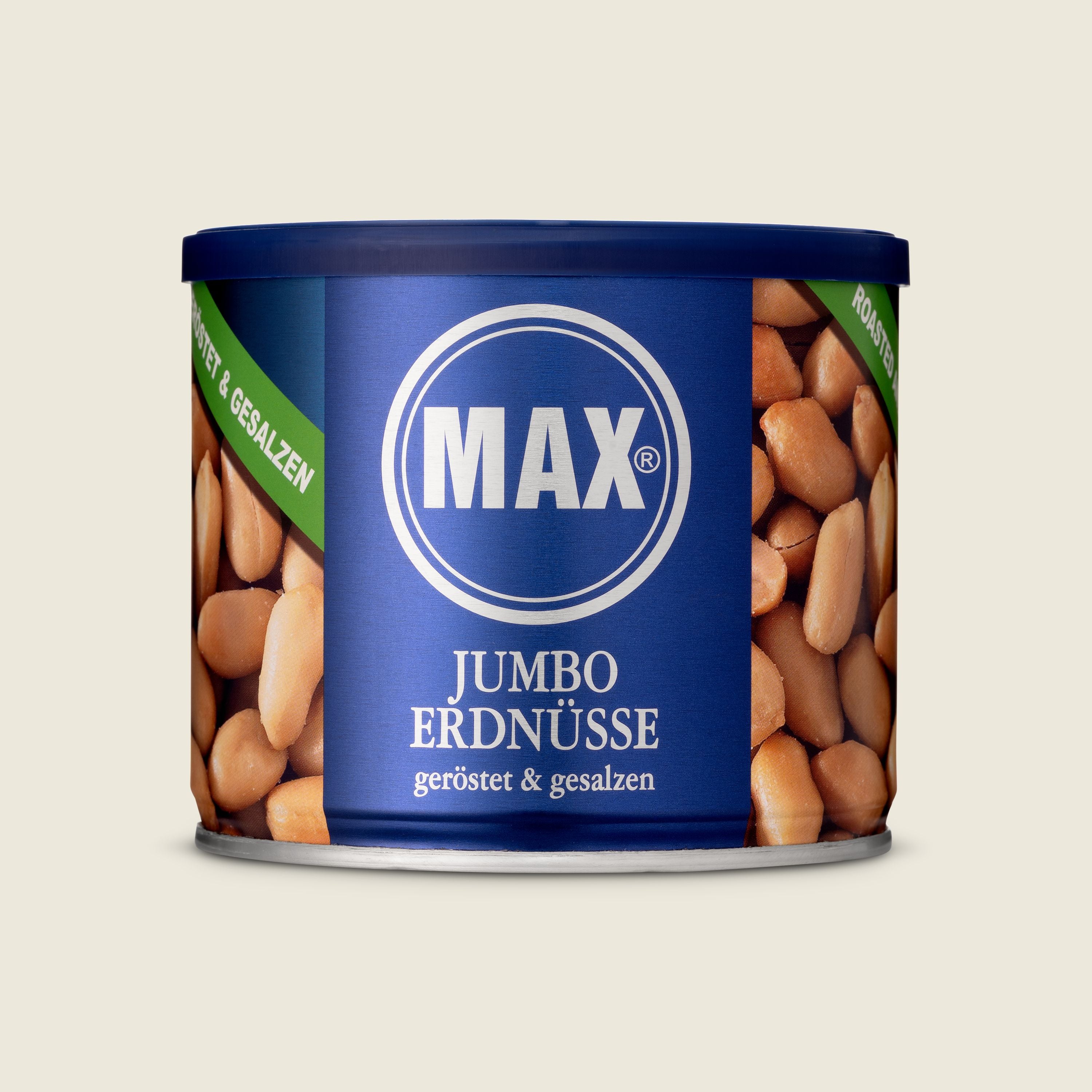 Max Kiene Jumbo arašídy pražené a solené, 300 g