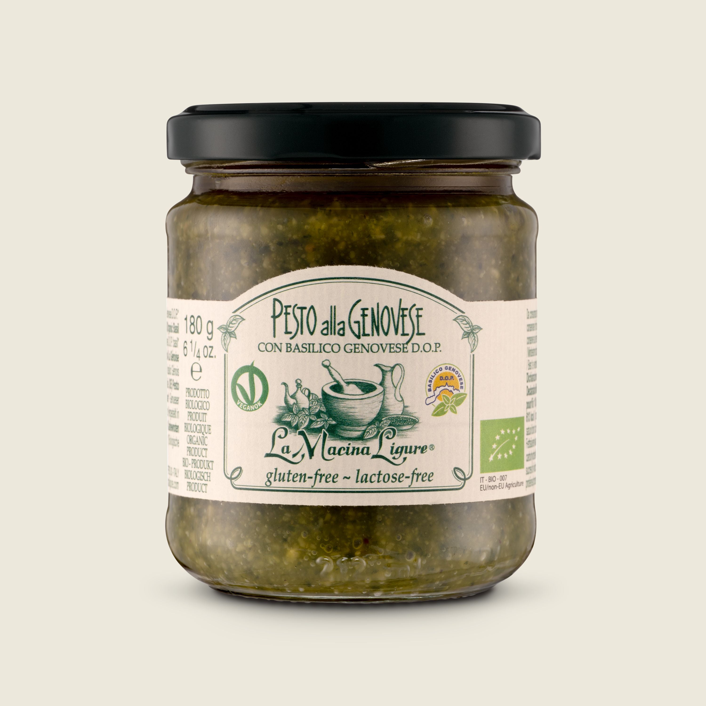La Macina Ligure Pesto janovské bazalkové, BIO