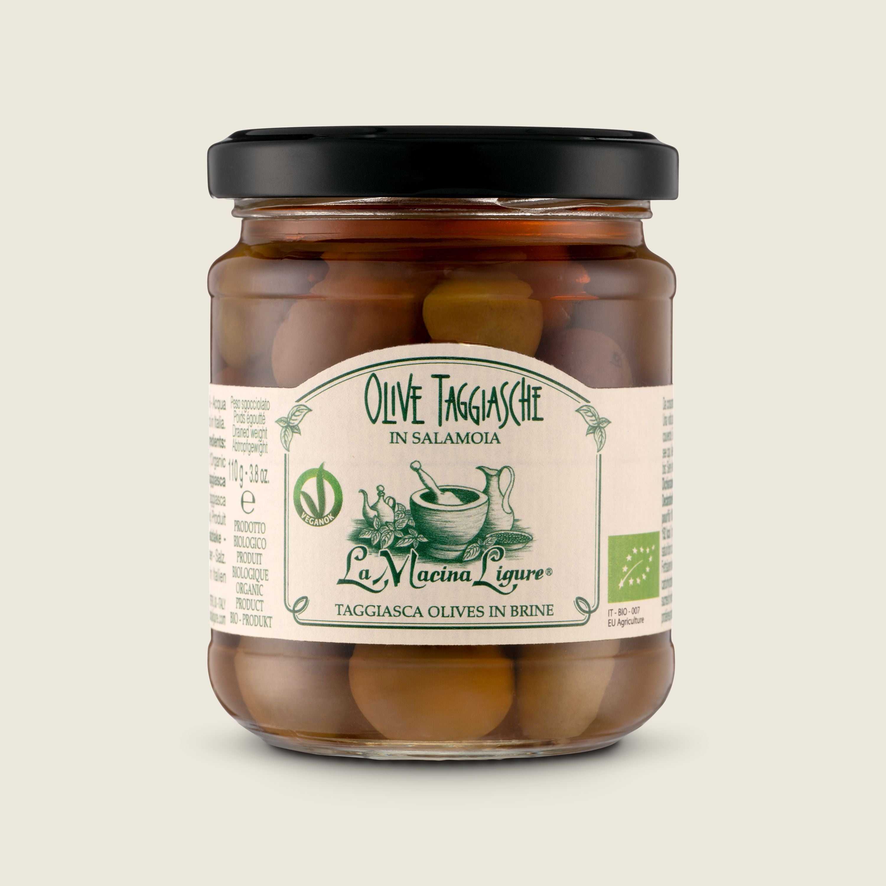 La Macina Ligure Nakládané olivy Taggiasche