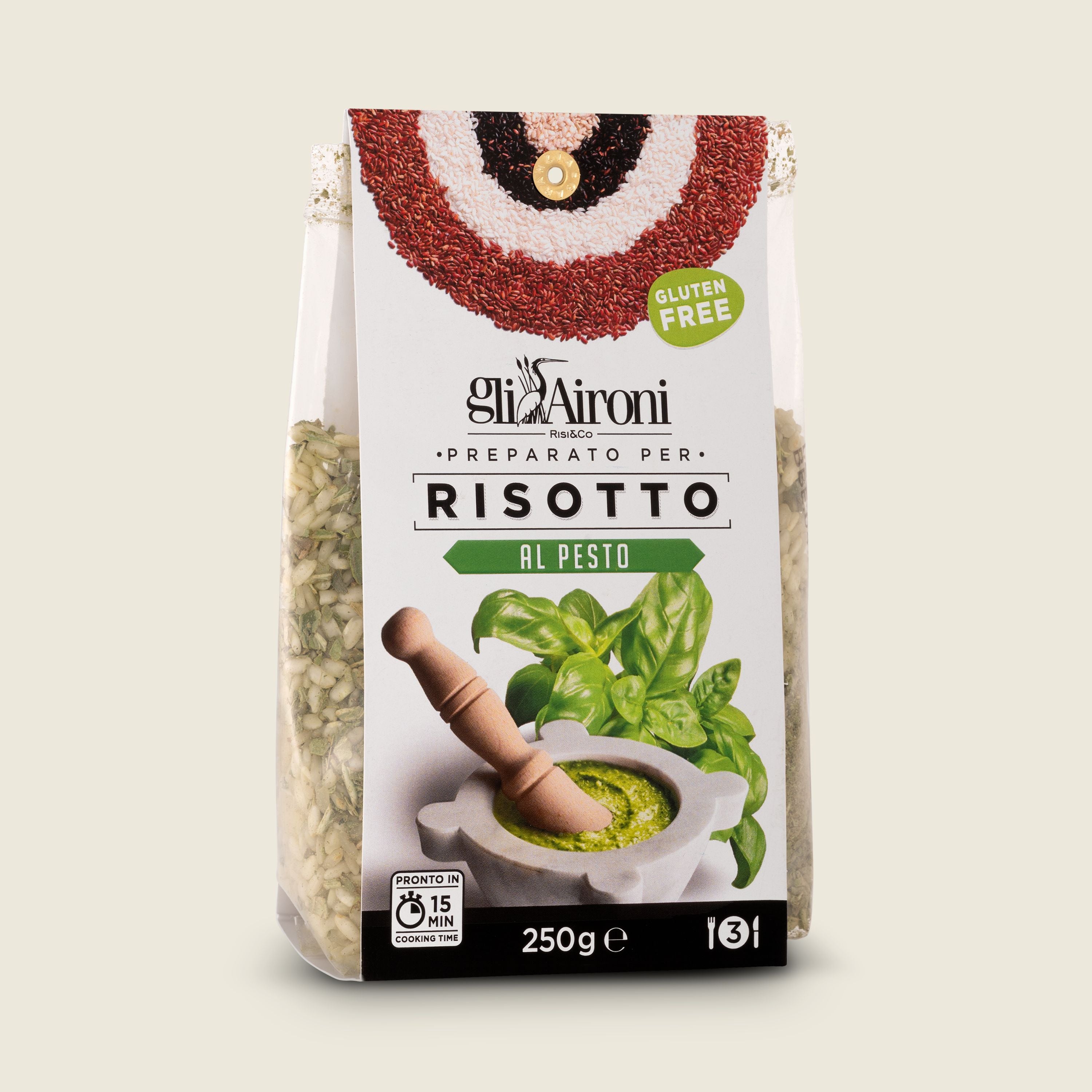 Gli Aironi Rizoto s pestem