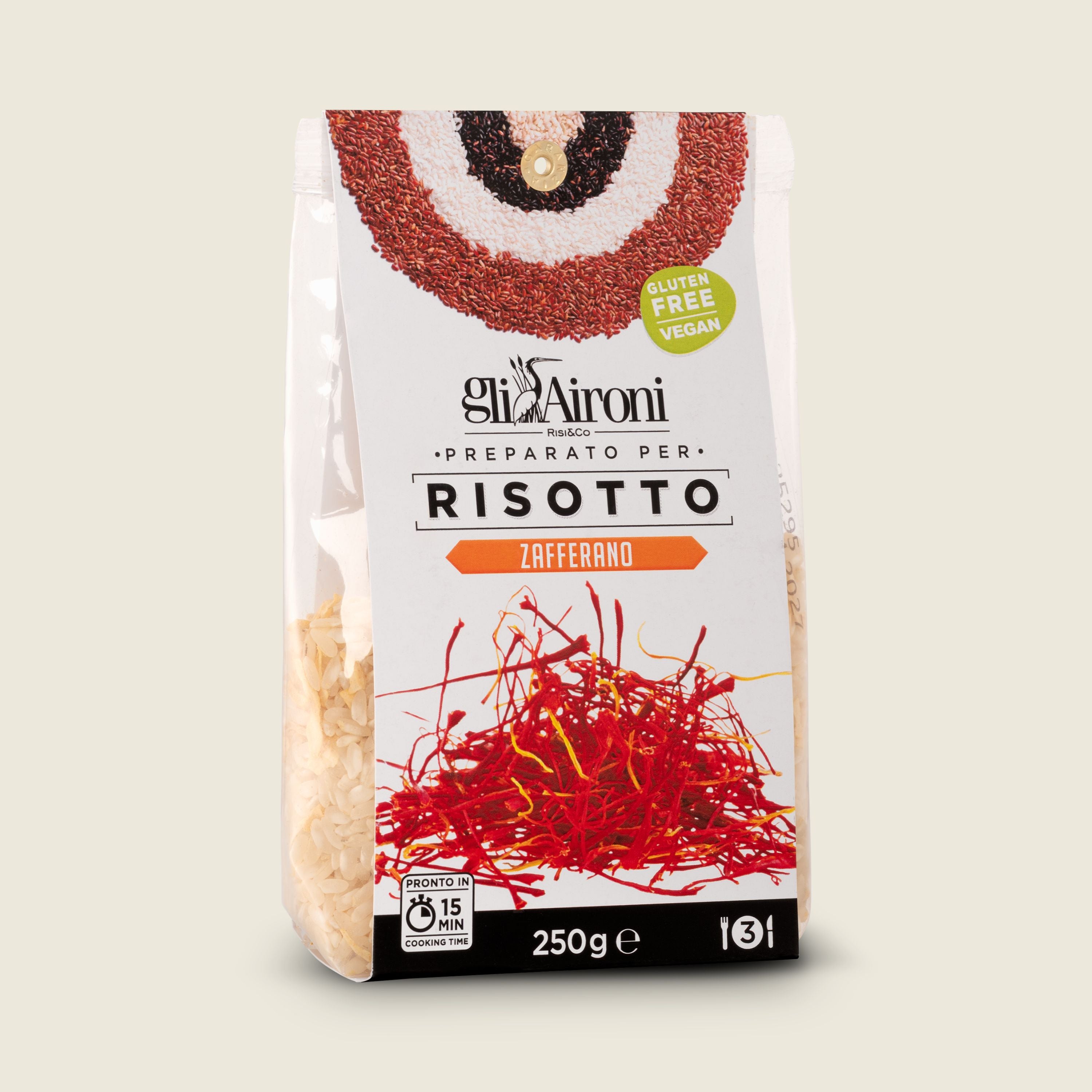 Gli Aironi Rizoto se šafránem