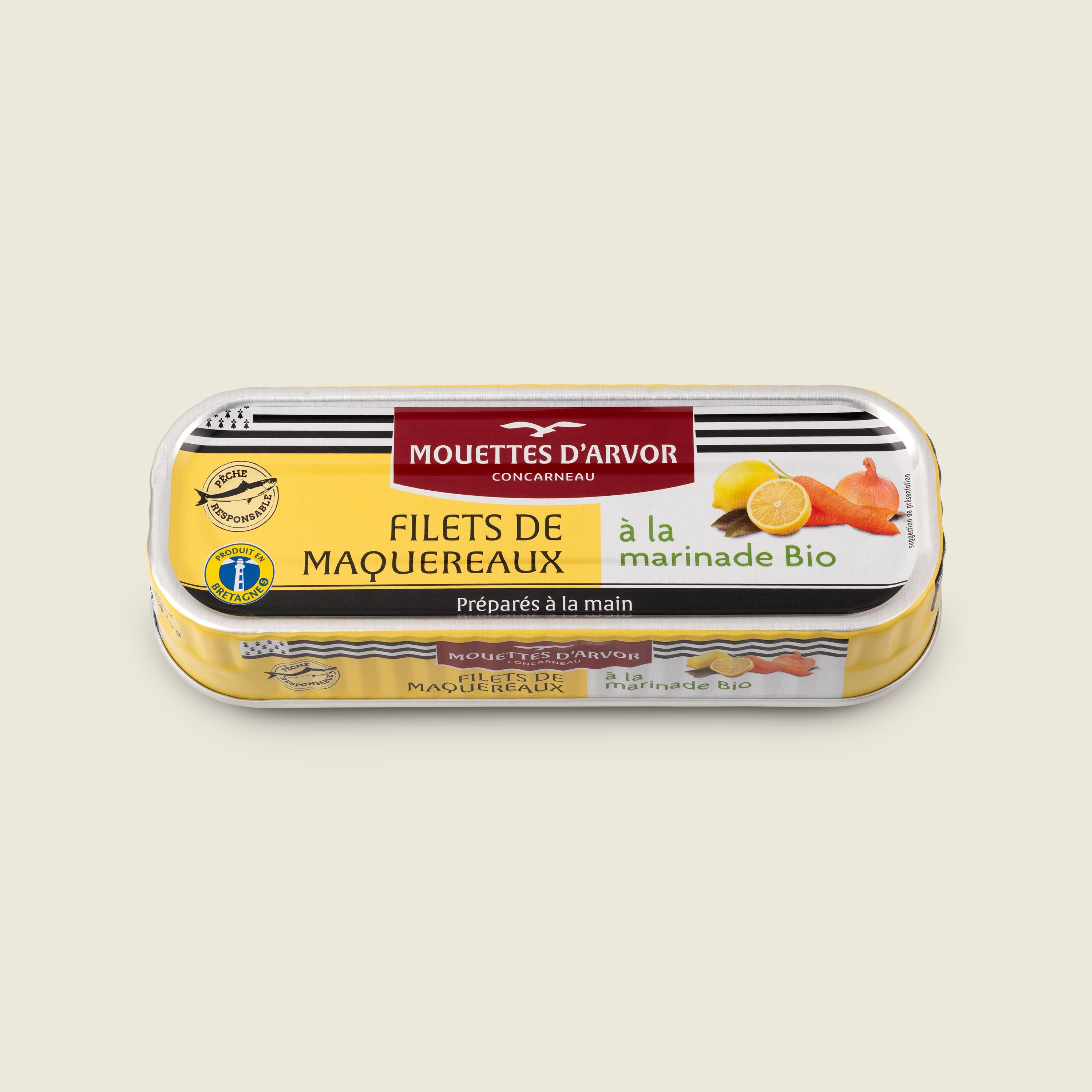 Gonidec Filety z makrely v bio marinádě, 175g