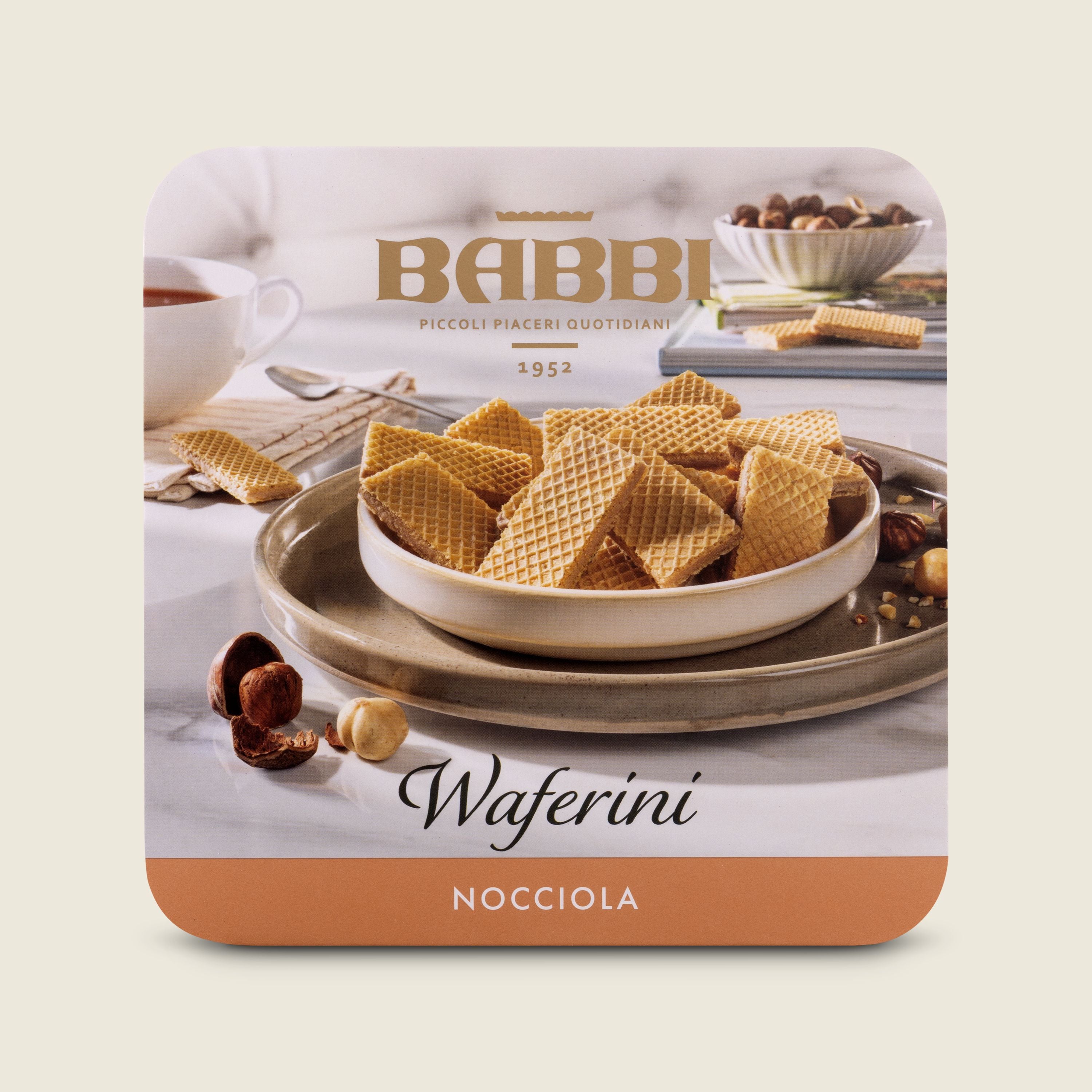 Babbi Waferini pišingry s oříškovou náplní