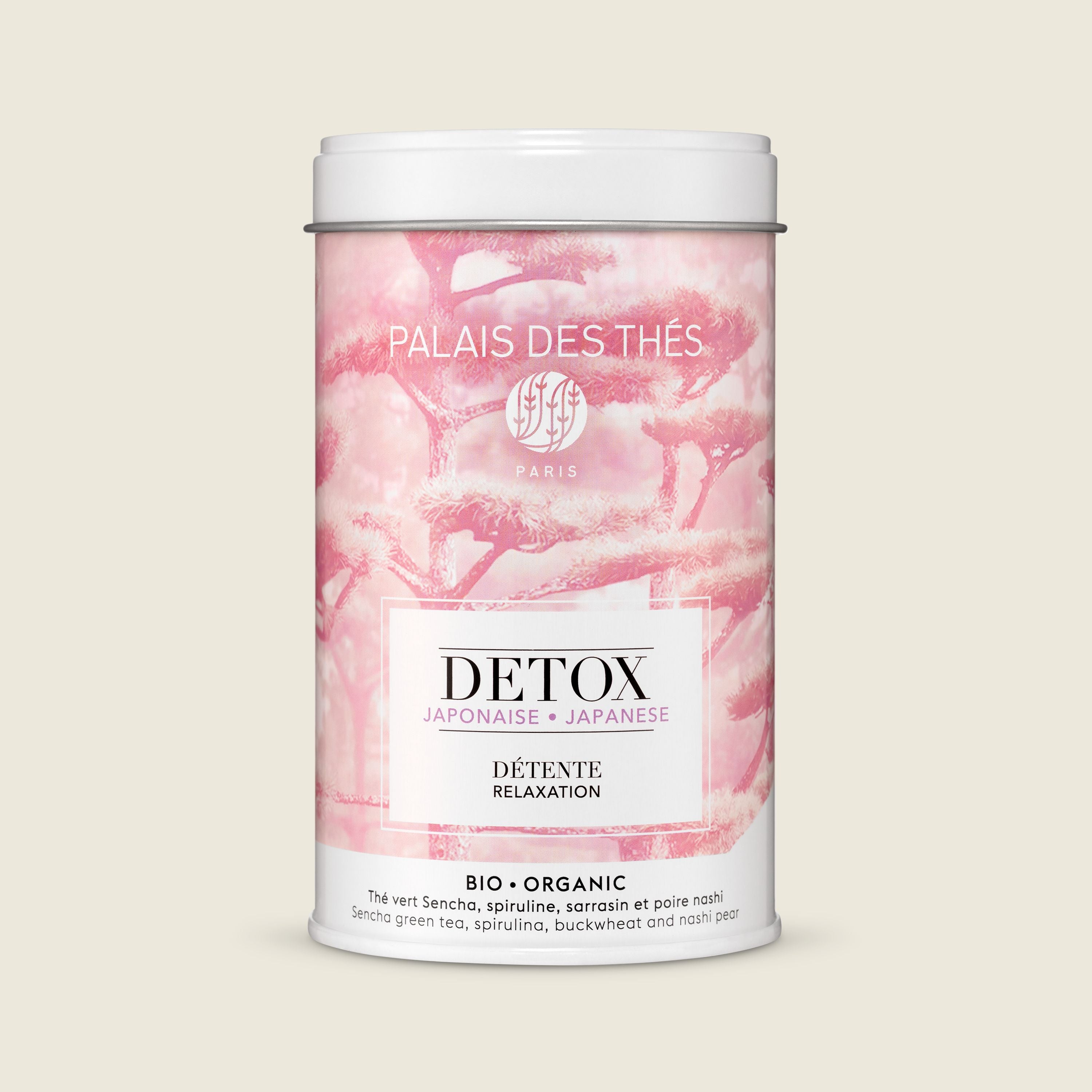 Palais des Thés Detox japonaise, směs ze zeleného čaje Sencha, 3 varianty