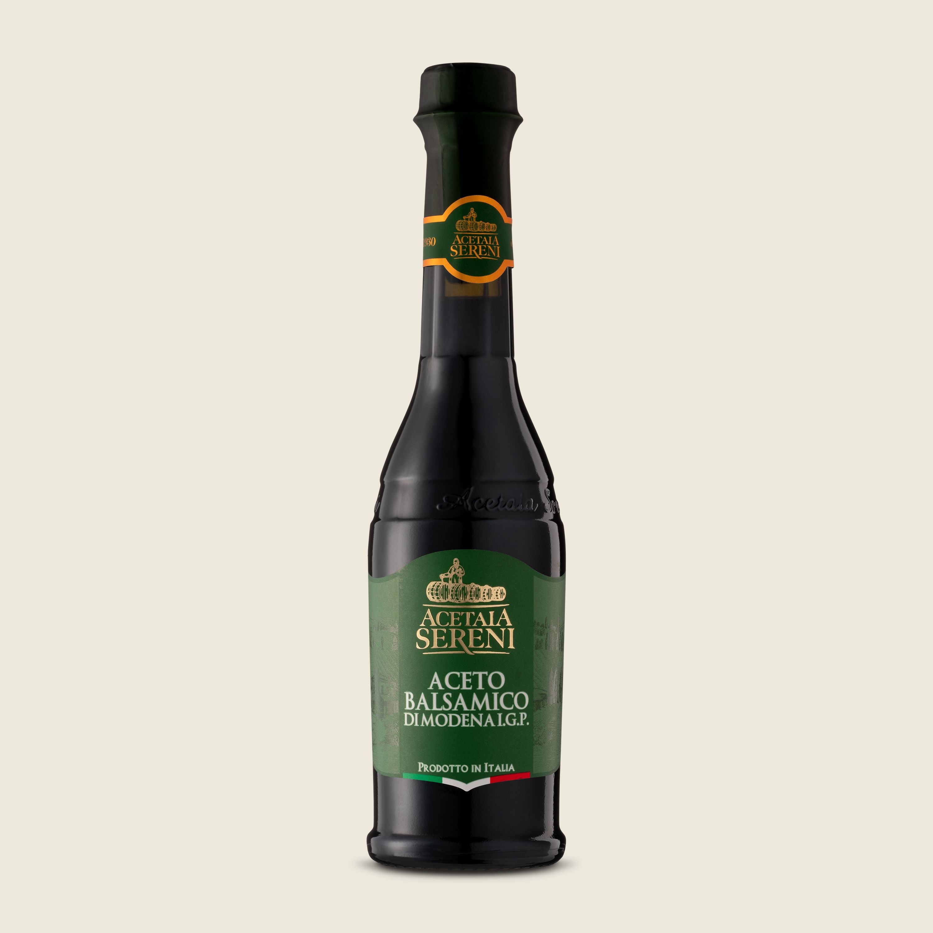 Acetaia Sereni Balzamikový ocet z Modeny zelená etiketa, 250ml