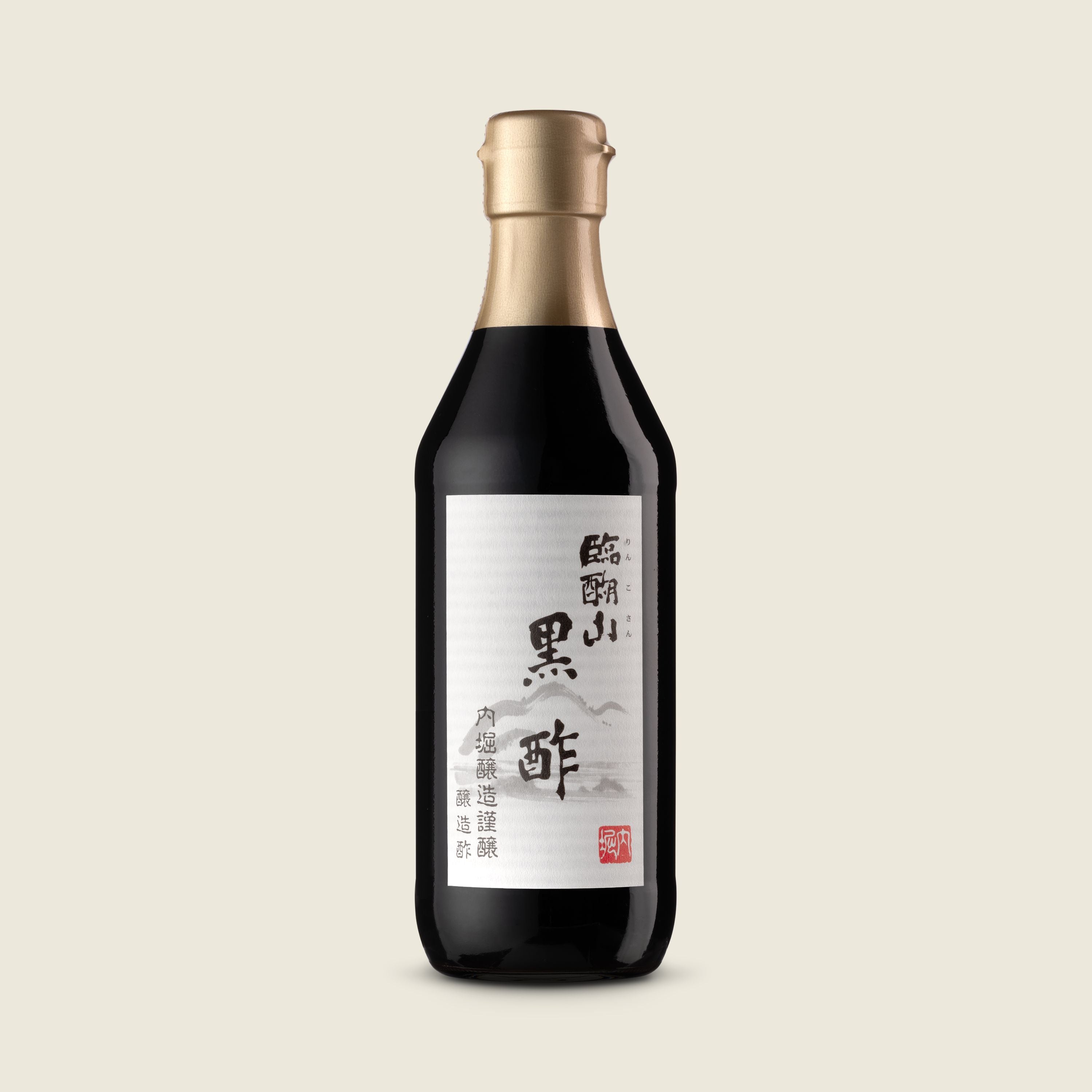 Uchibori Černý ocet z hnědé rýže, 360 ml
