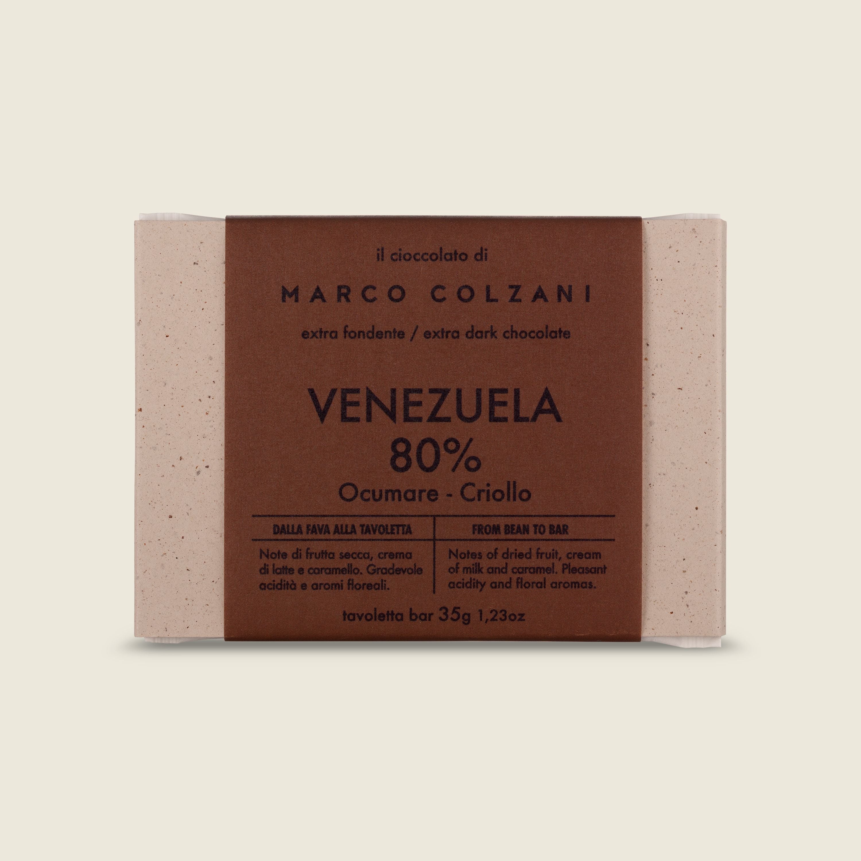 Marco Colzani Venezuela Criollo Merrida čokoláda 80%, 35g