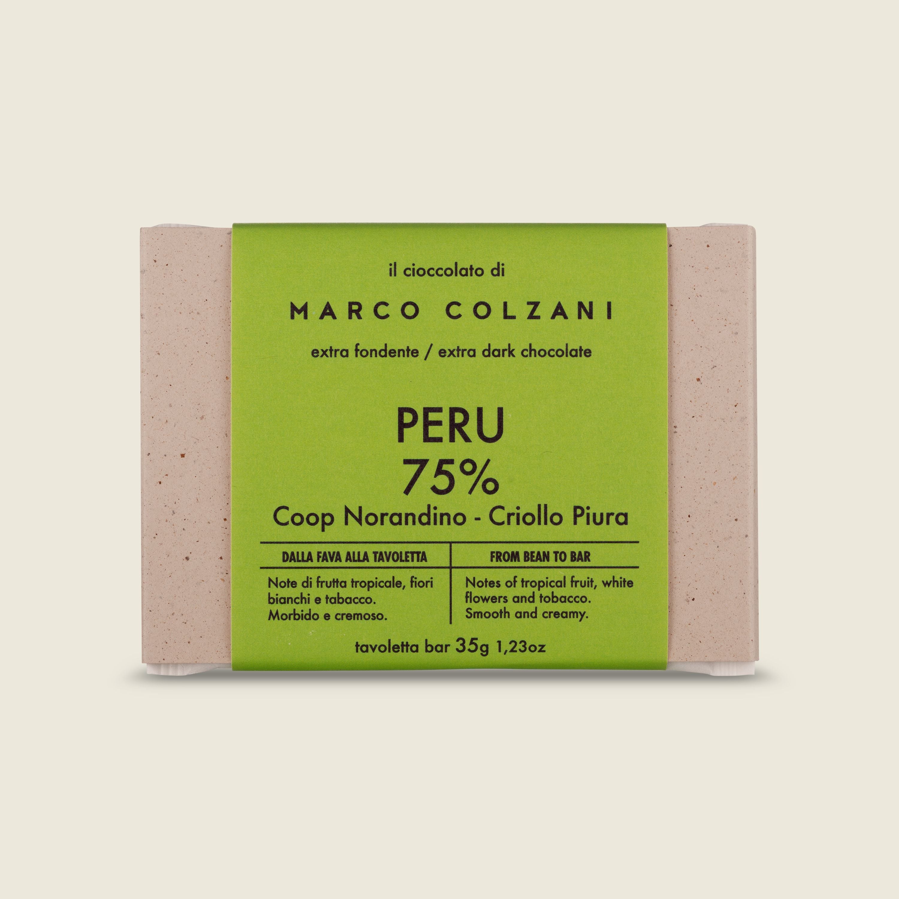 Marco Colzani Peru čokoláda 75%, 35g