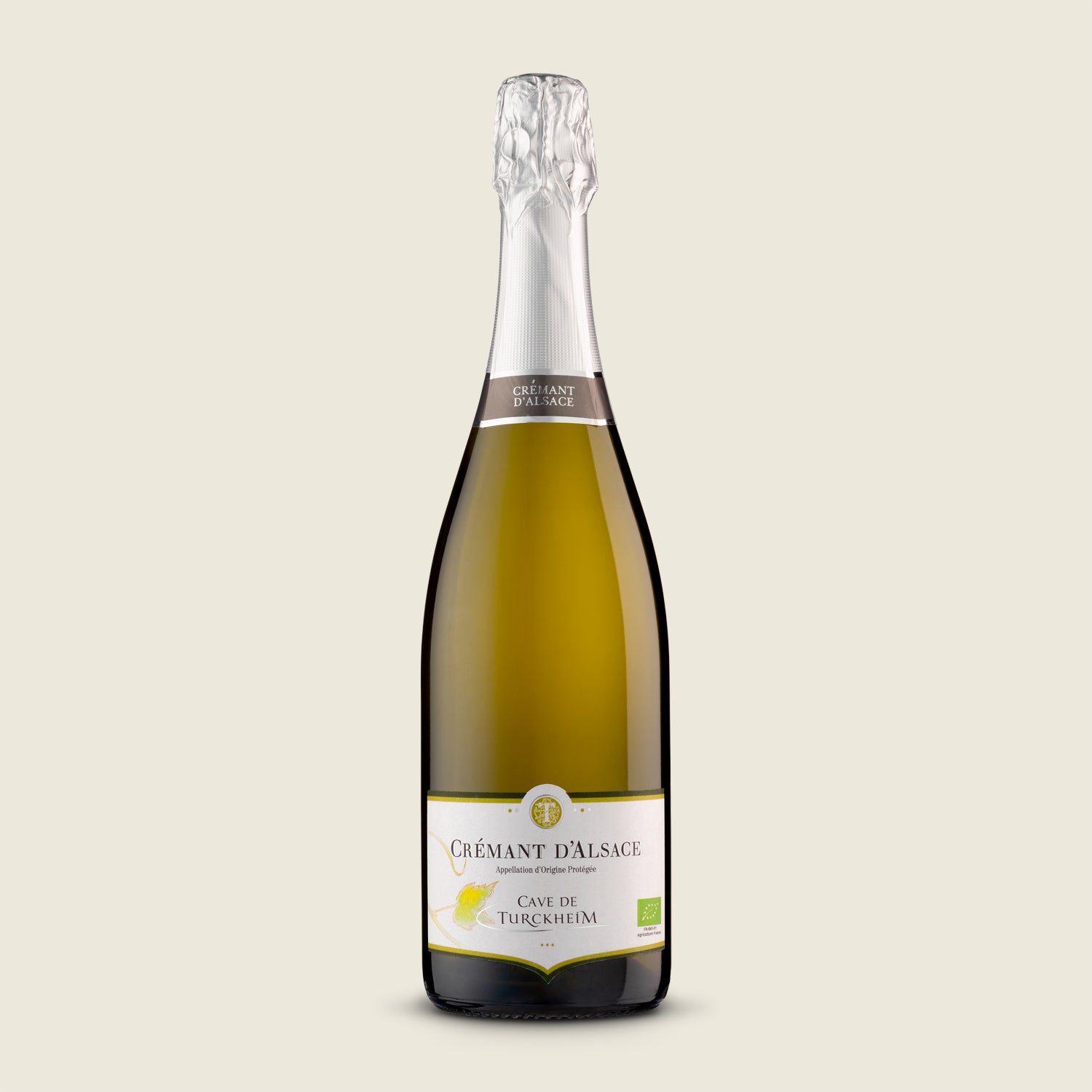 CAVE DE TURCKHEIM  Crémant d'Alsace, BIO, 0,75l