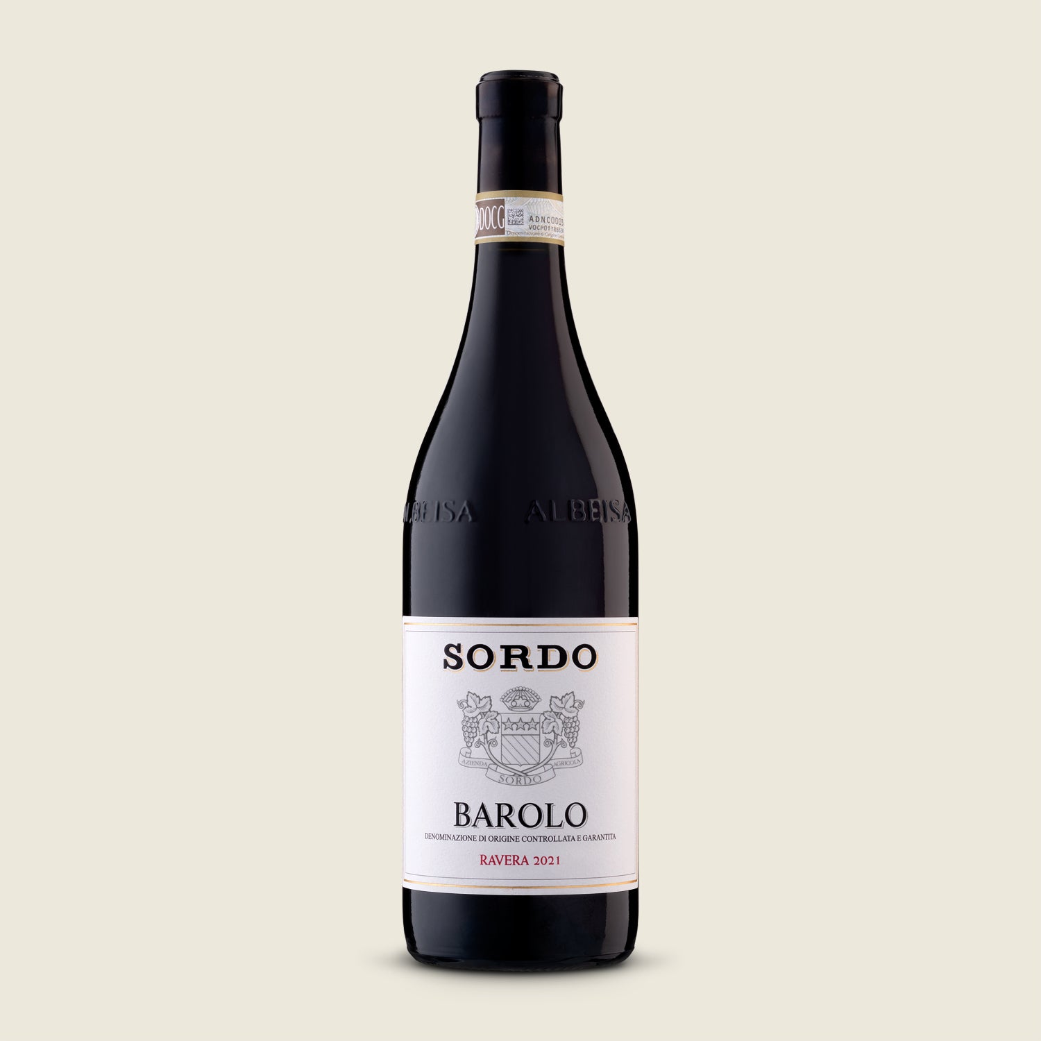 Sordo BAROLO DOCG RAVERA 2021, červené suché víno