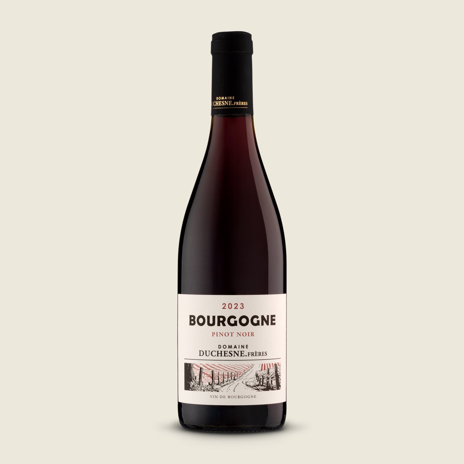 Duchesne Frères BOURGOGNE PINOT NOIR 2023, červené suché víno