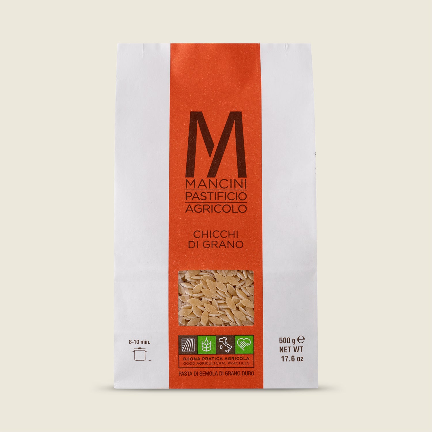 Pasta Mancini Chicchi di Grano těstovinová rýže, 500g