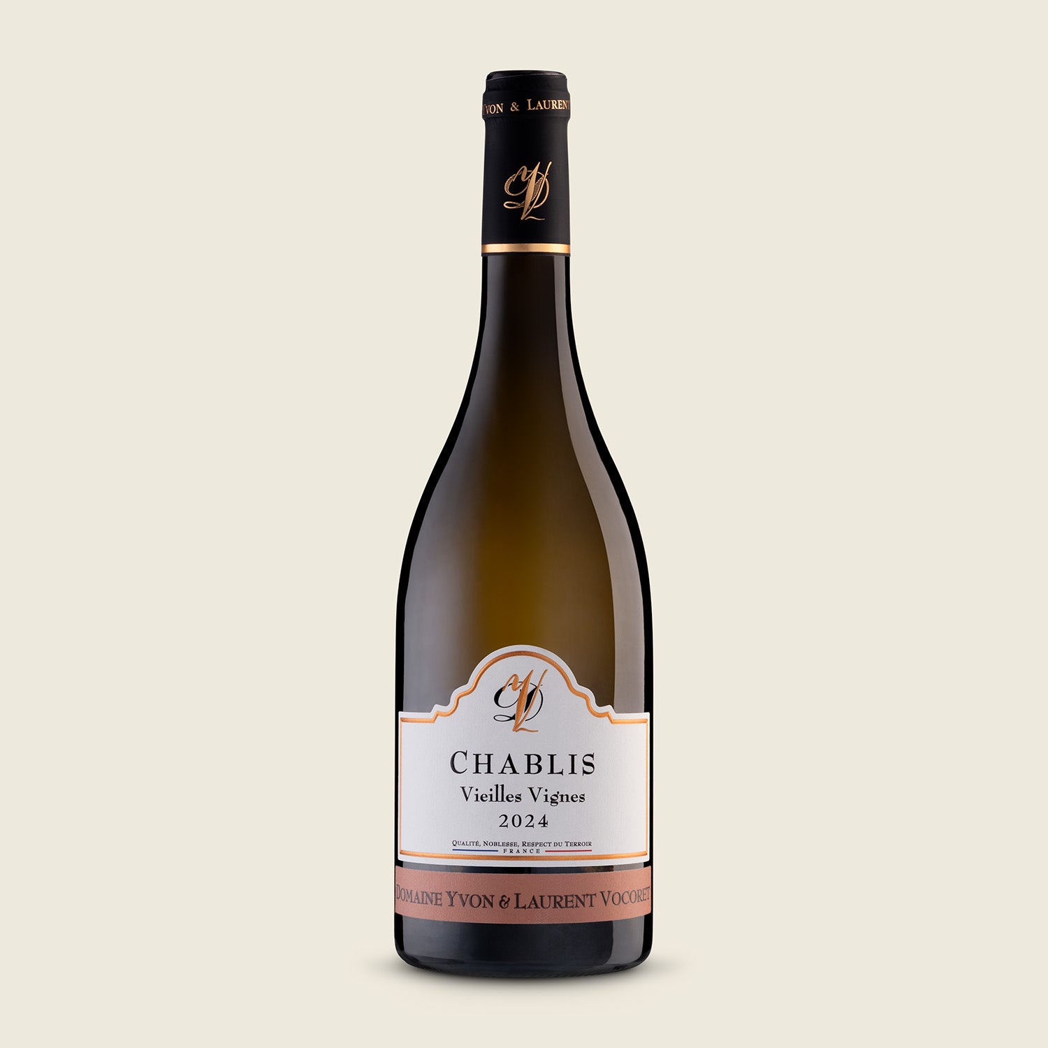 Domaine Yvon et Lauren Vocoret AOP CHABLIS 1ER CRU, VIELLES VIGNES 2024, bílé suché víno