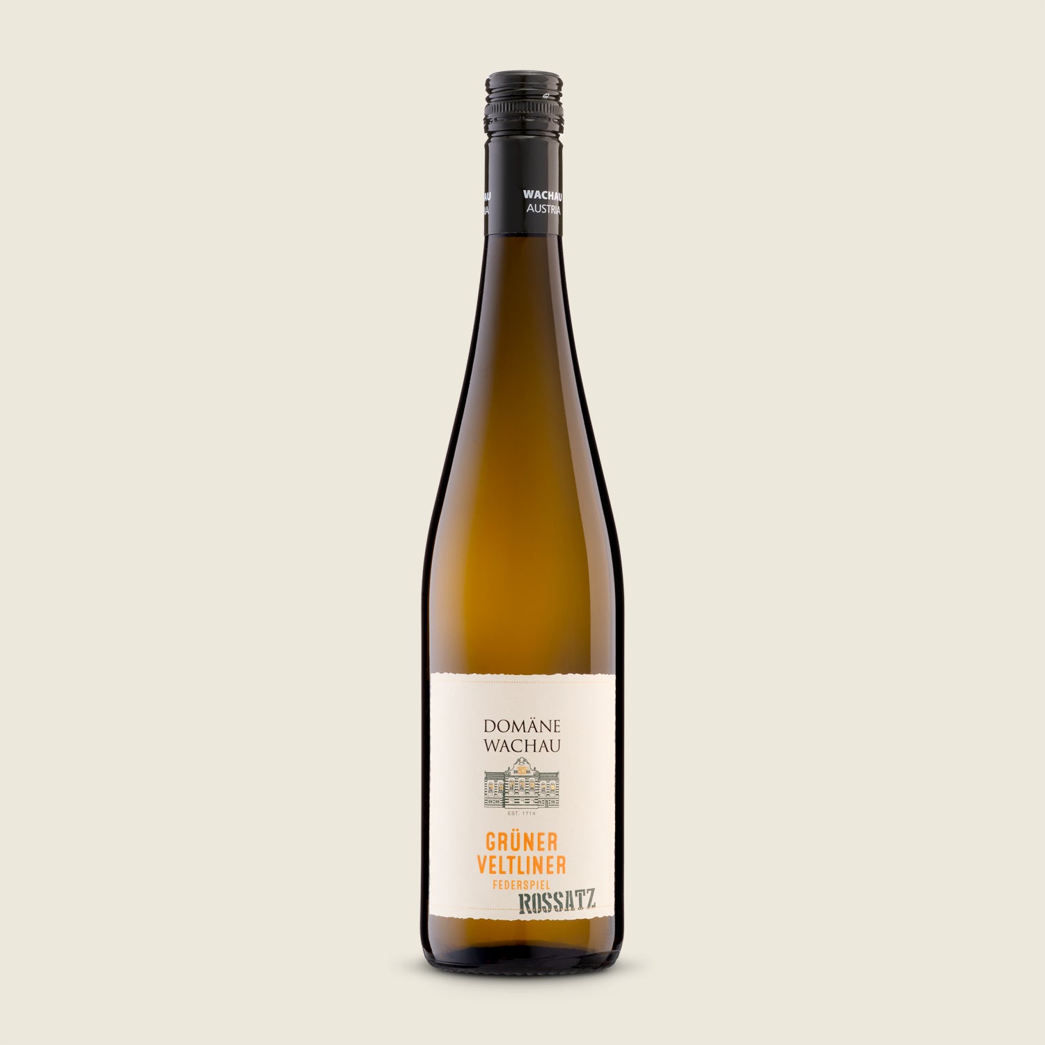 Domäne Wachau GRUNER VELTLINER FEDERSPIEL ROSSATZ 2024, bílé suché víno
