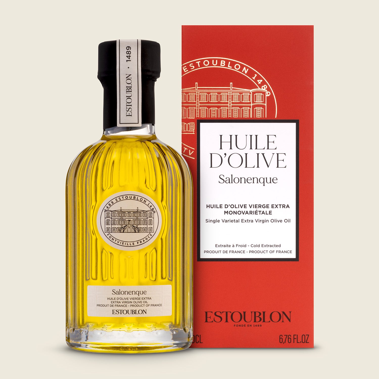 Chateau Estoublon Extra panenský olivový olej Salonenque, BIO, 200 ml