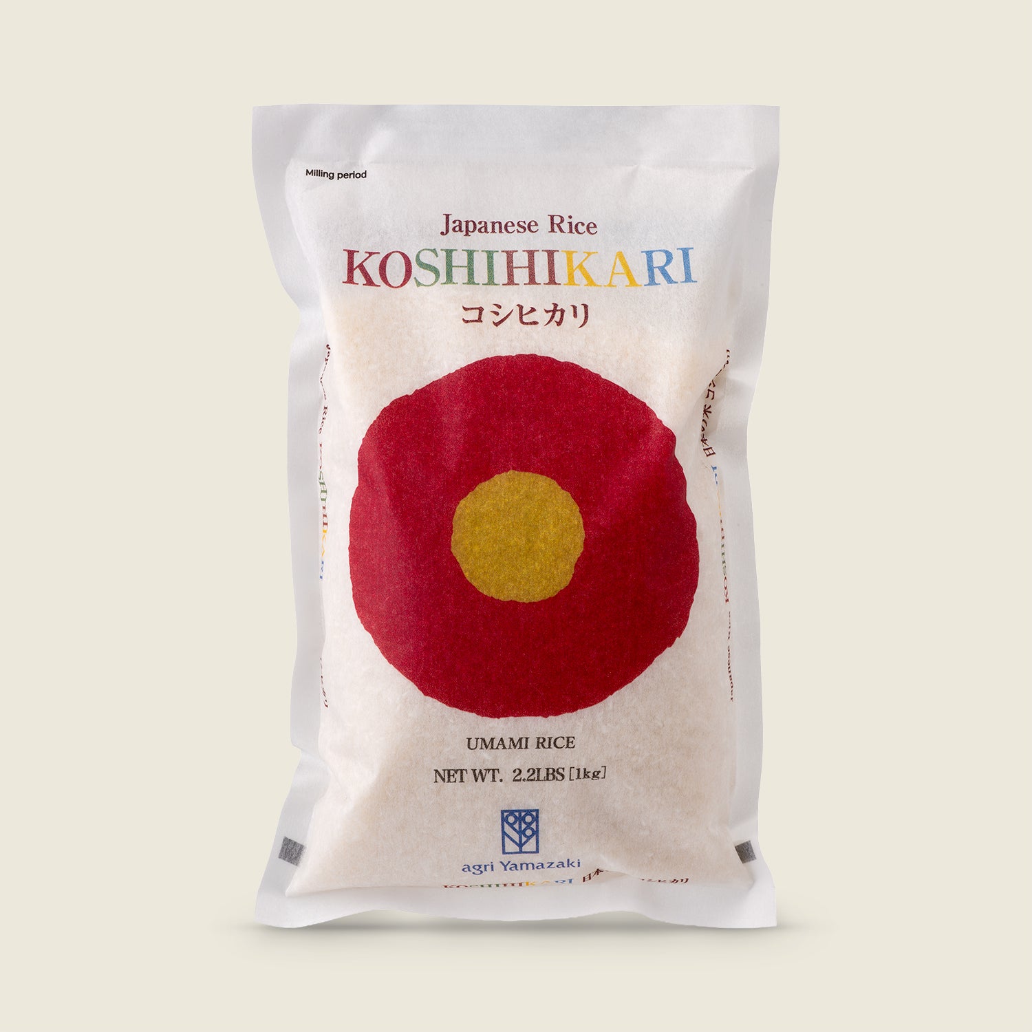 Agri Yamazaki Japonská rýže Koshihikari, 1000 g