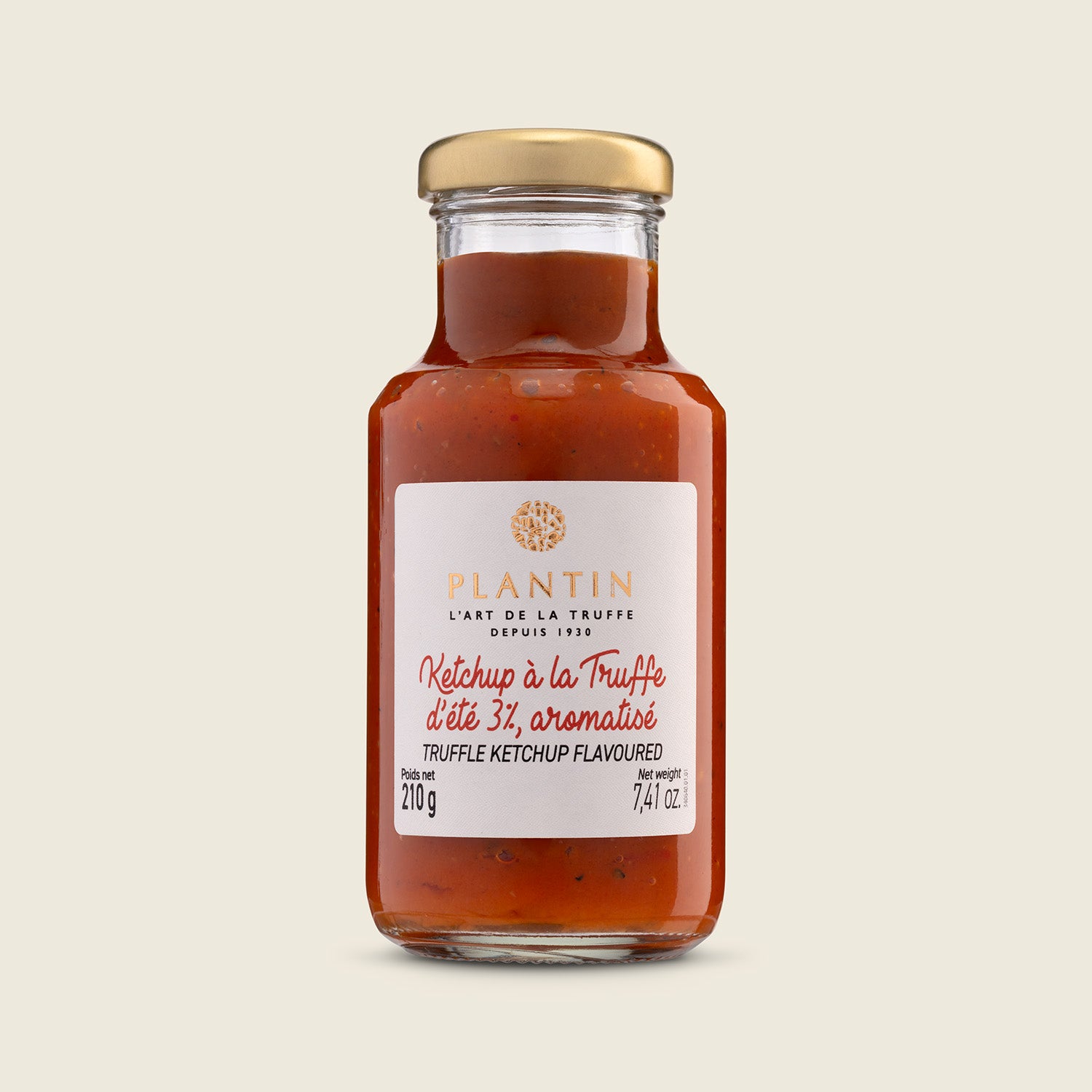 Plantin Kečup s černým lanýžem, 210 g