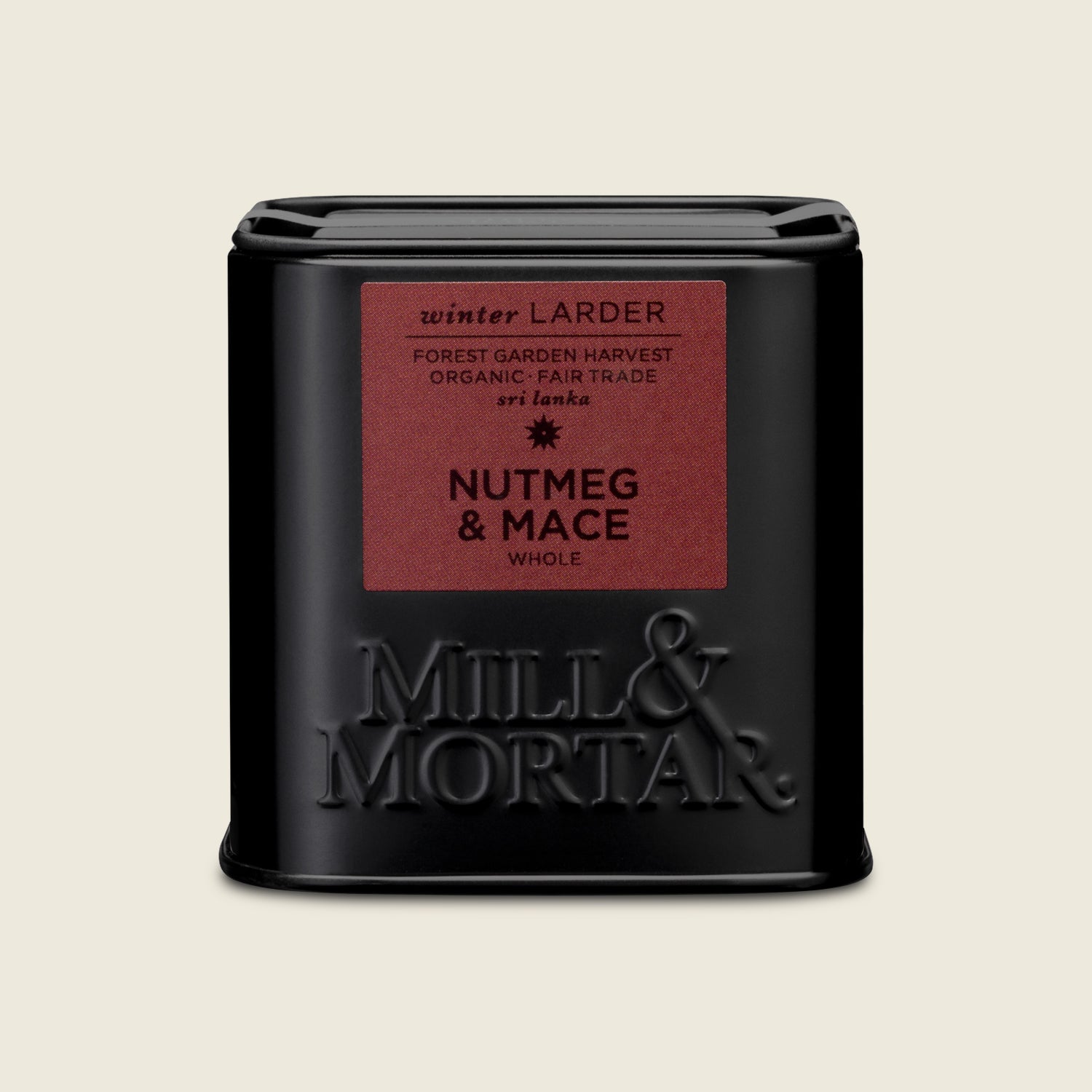 Mill & Mortar Muškátový oříšek a květ celý, BIO, 45g